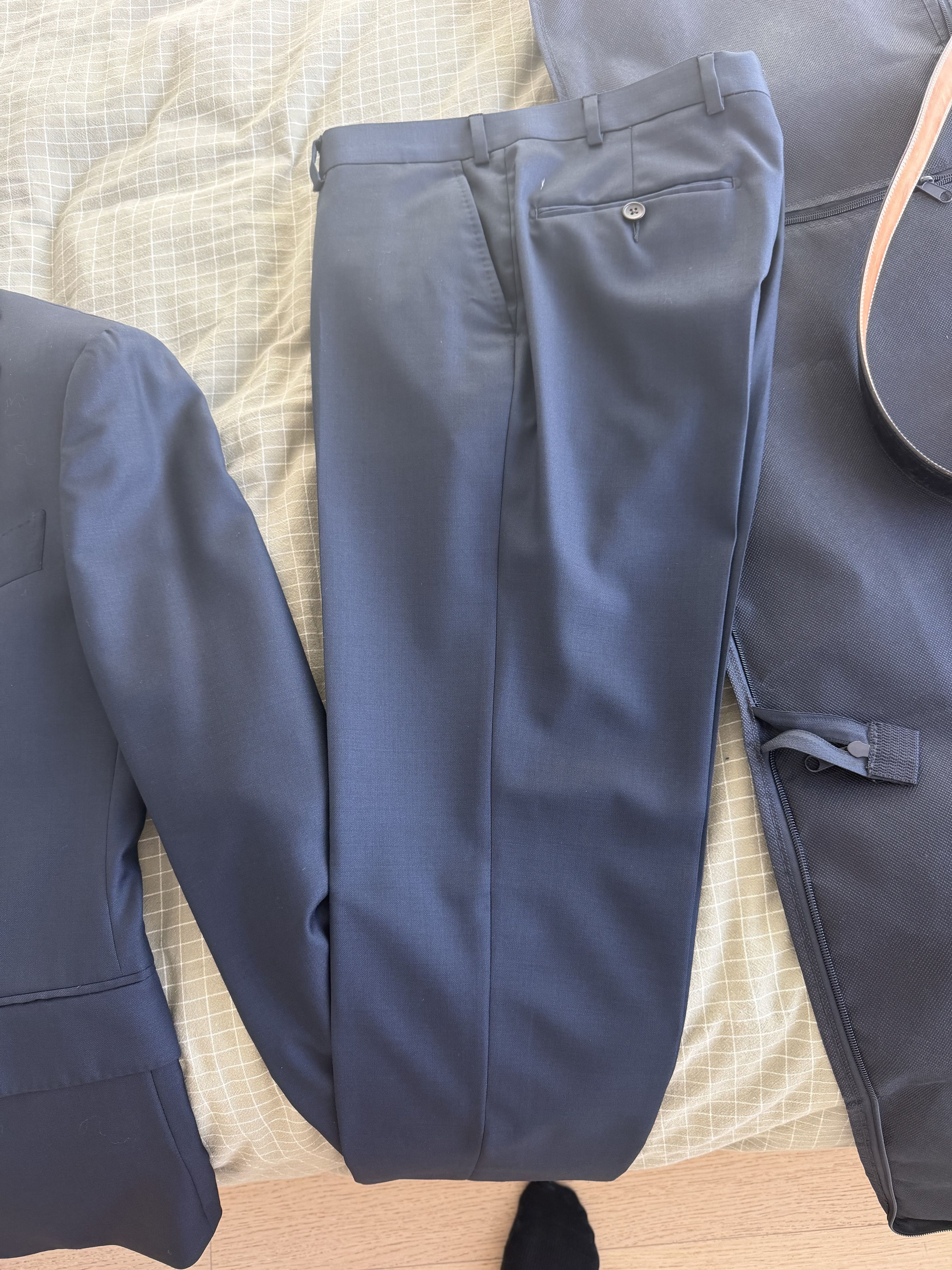 Suitsupply Navy suit Size 38S - 3 Thumbnail