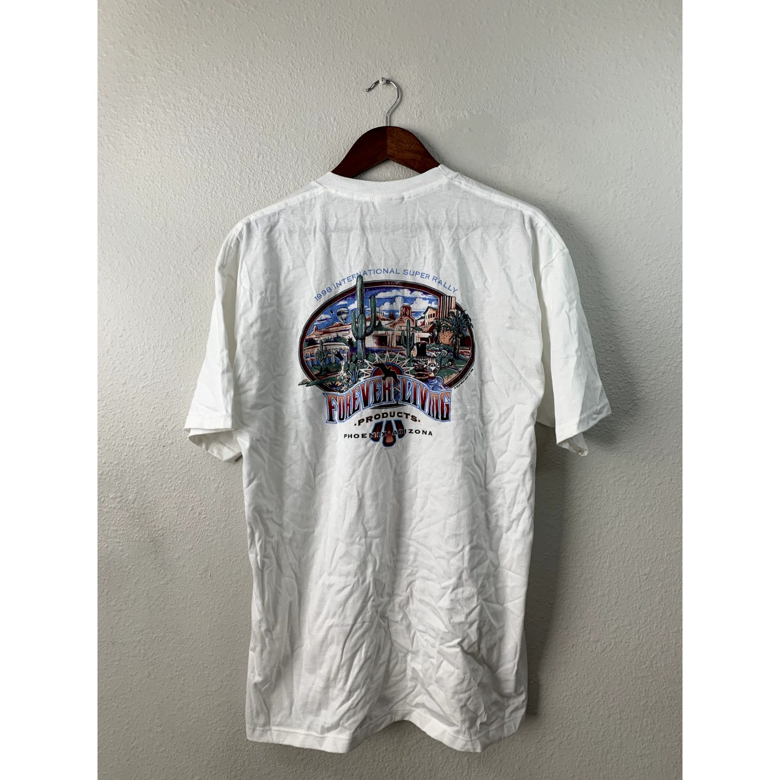 Jerzees Vintage Broncos Shirt Graphic Test Print School Test Print X Size US L / EU 52-54 / 3 - 2 Thumbnail