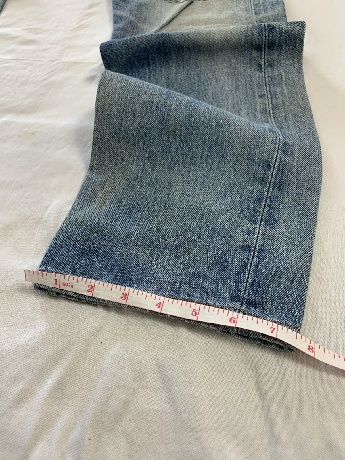 Levi's Vintage Clothing 90s levis 501 vintage blue jeans distressed style Size US 29 - 18 Thumbnail