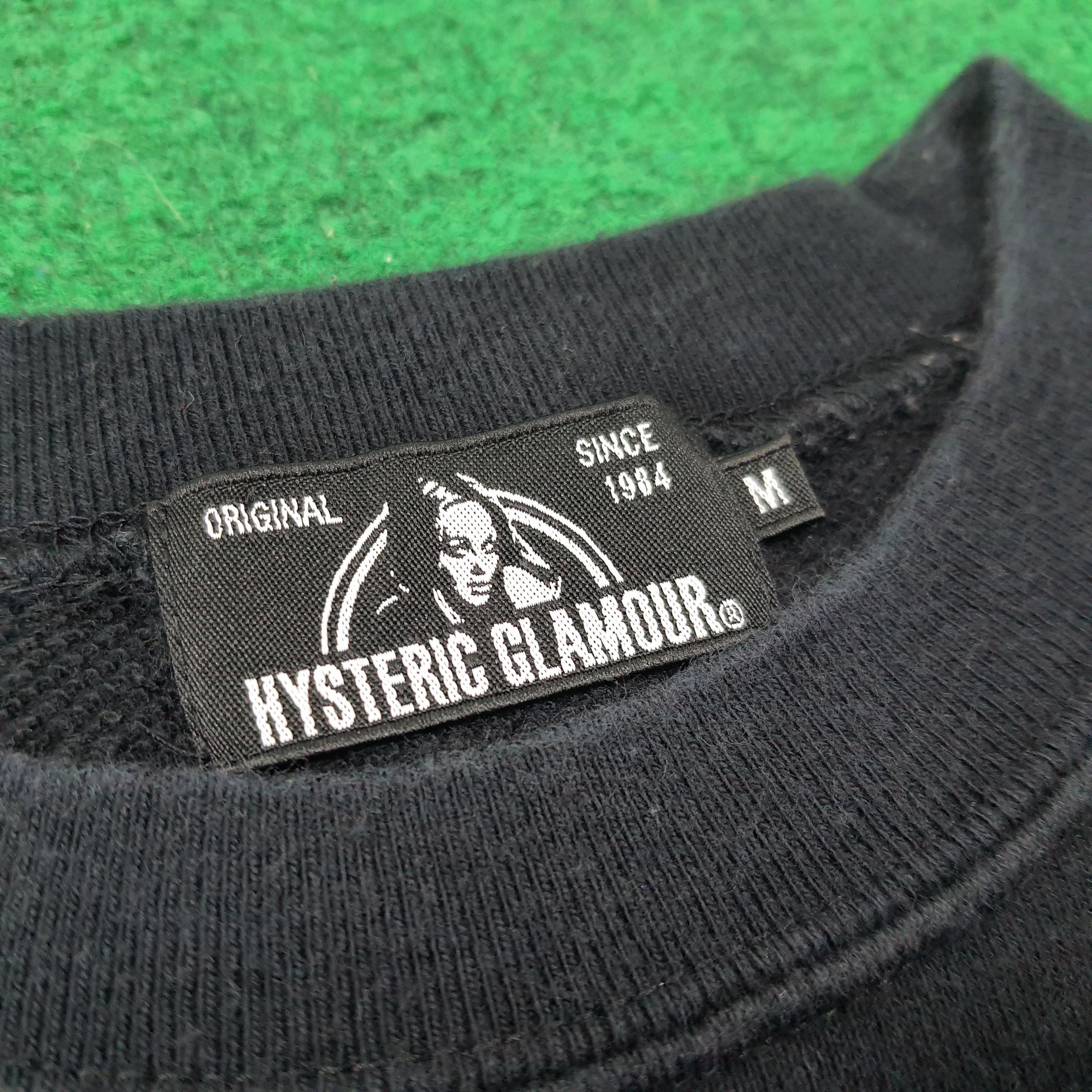 Hysteric Glamour Vintage Hysteric Glamour Japan Streetwear Sweatshirt C261N13 Size US M / EU 48-50 / 2 - 5 Thumbnail