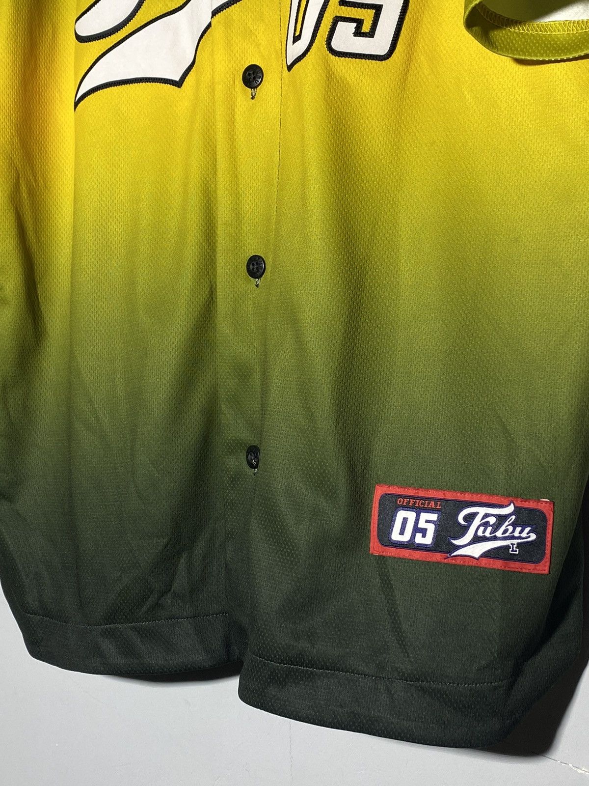 Fubu × Rap Tees × Vintage Vintage FUBU Baseball Jersey Shirt Big Logo Size US L / EU 52-54 / 3 - 8 Thumbnail