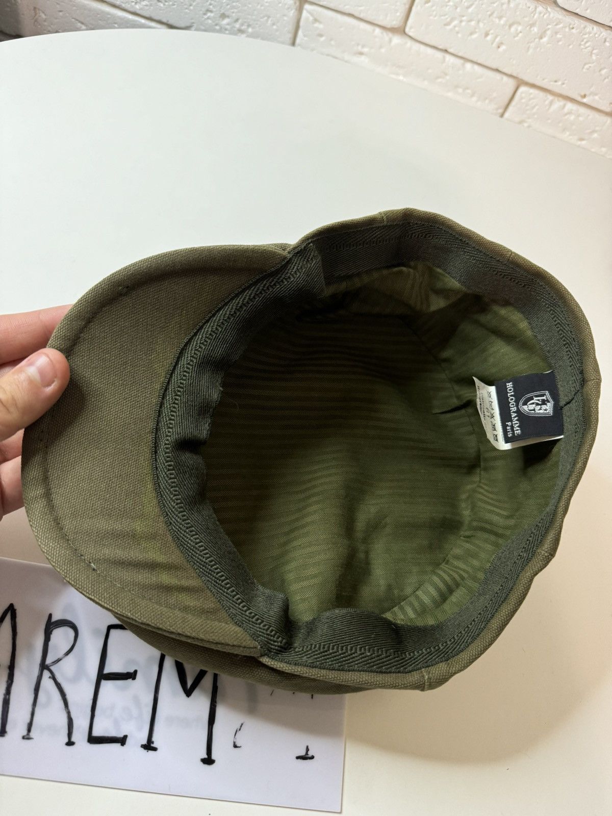 Vintage Hologramme Paris cap hat Size ONE SIZE - 4 Thumbnail