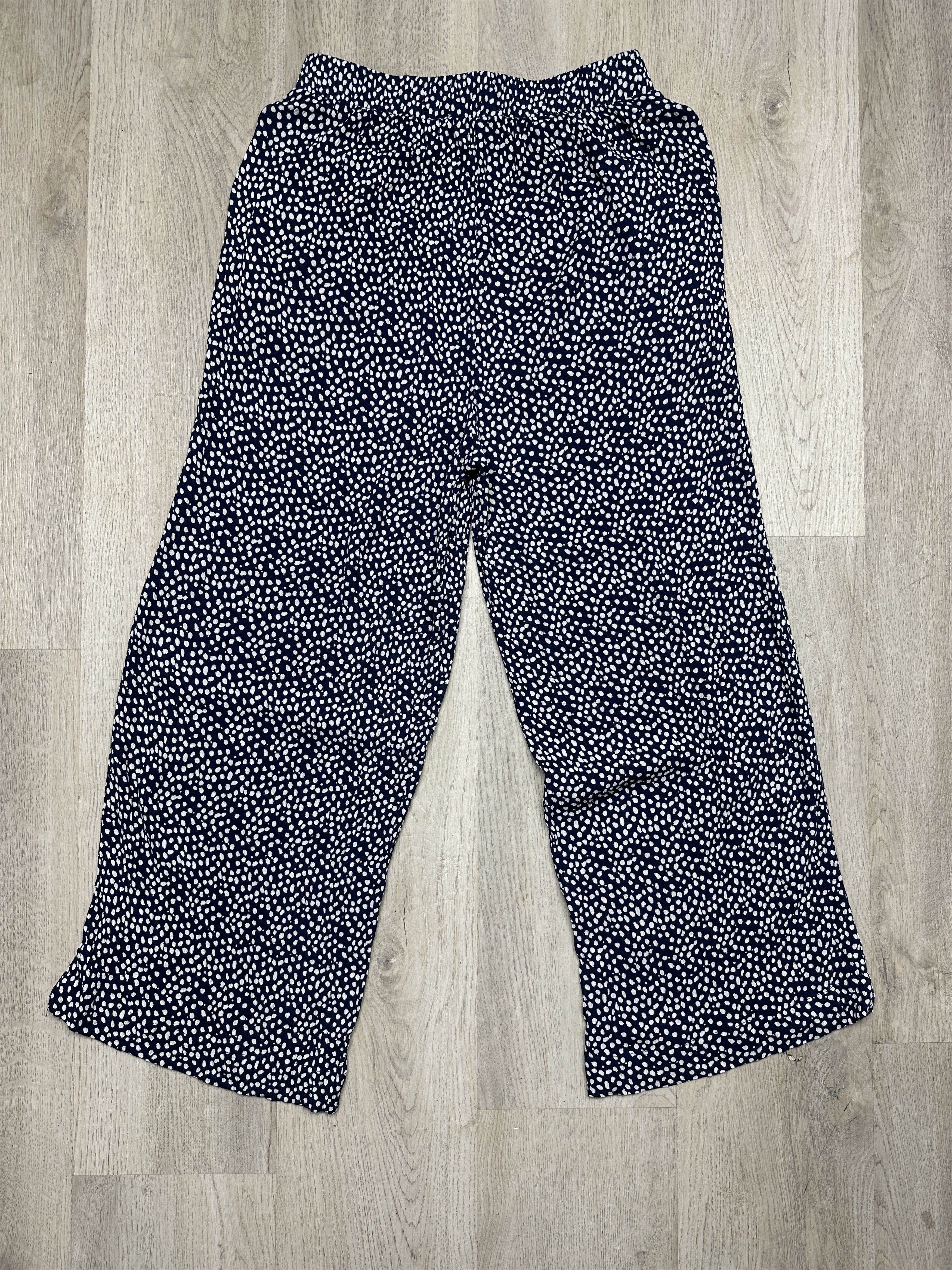 Japanese Brand ICHI Antiquites Womens Wide Baggy Pants Size 28" / US 6 / IT 42 - 7 Thumbnail