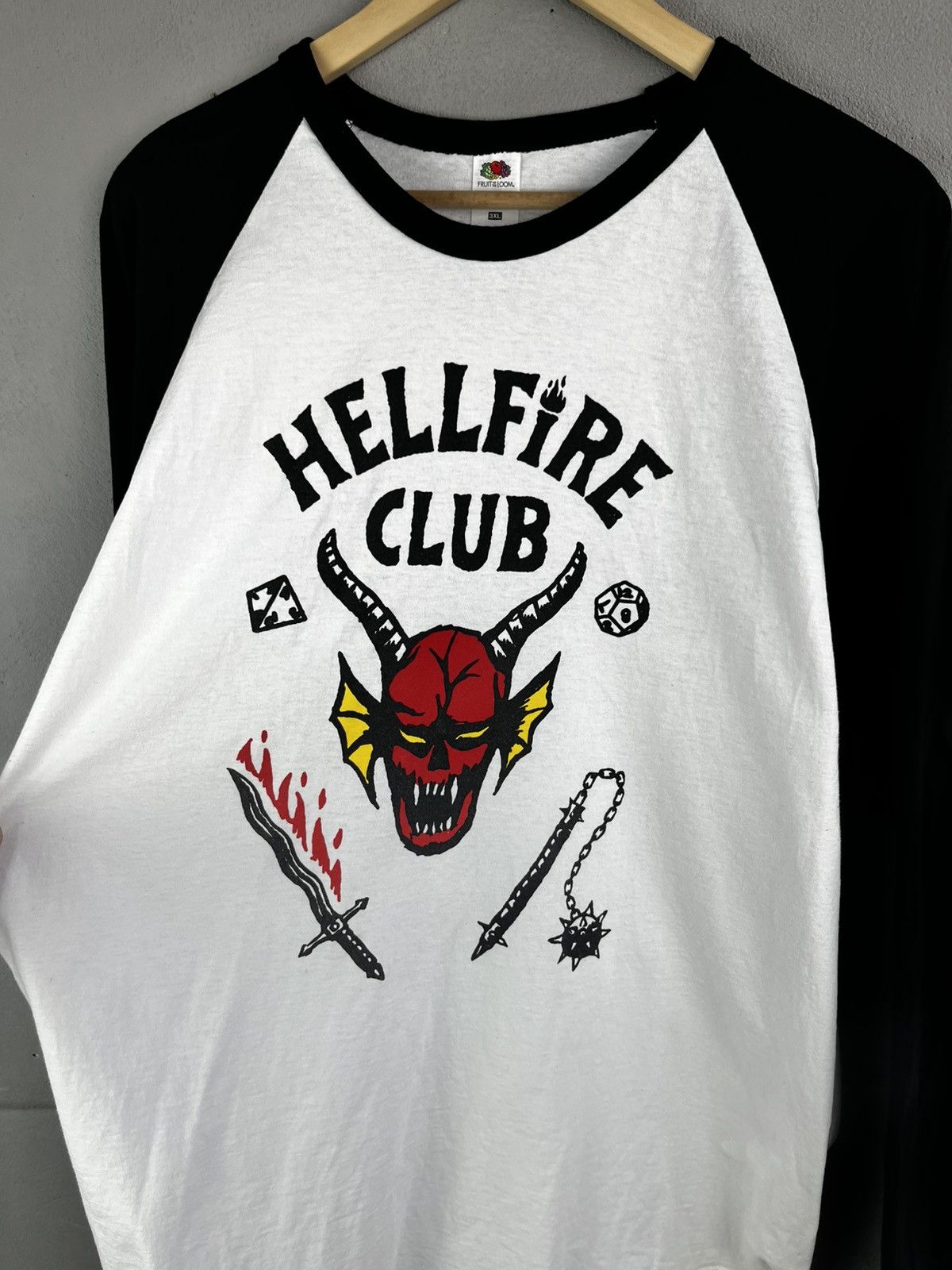 Band Tees Hellfire Club long sleeve Size US XXL / EU 58 / 5 - 2 Thumbnail