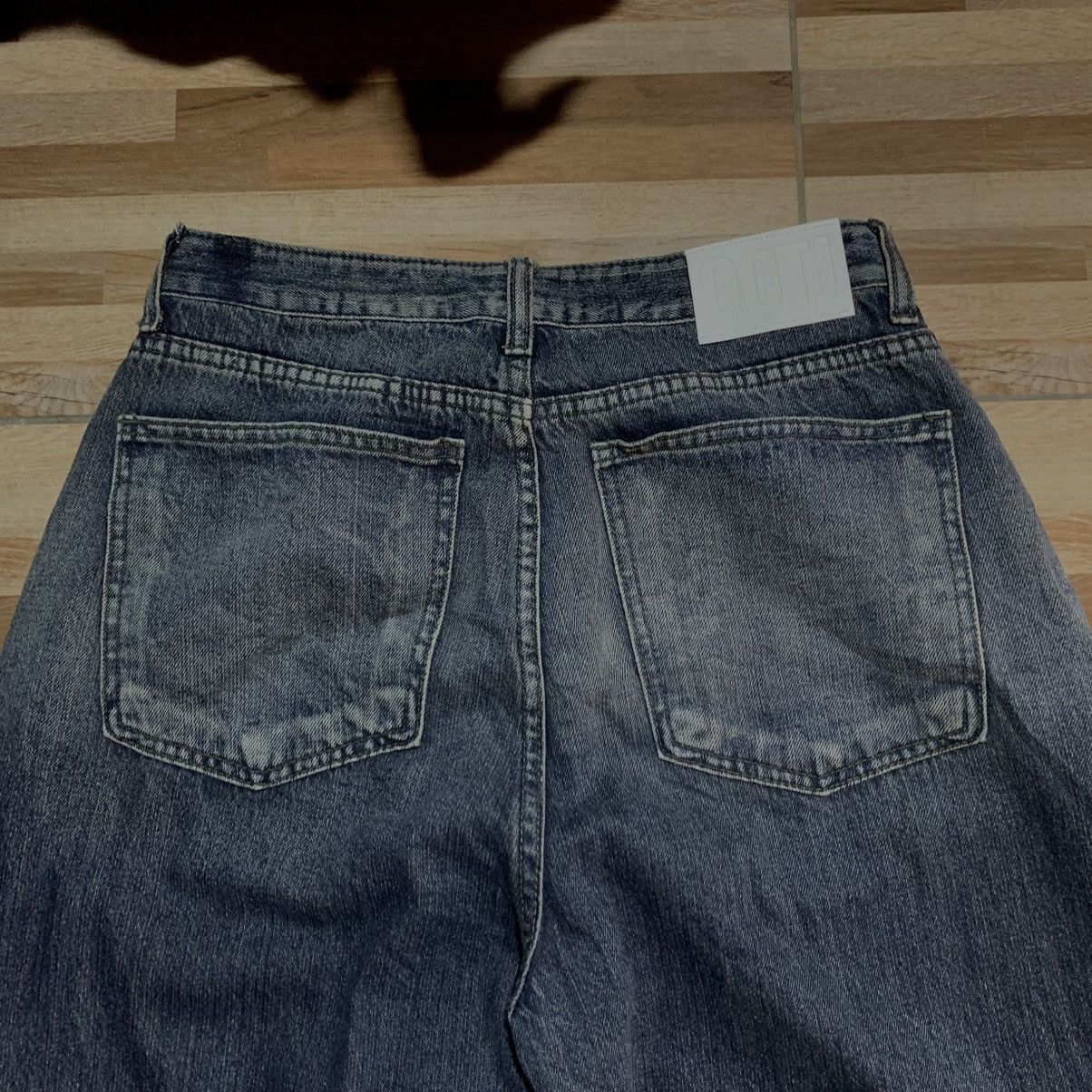 Japanese Brand OOTJ Wide Denim Jeans Size US 28 / EU 44 - 5 Thumbnail