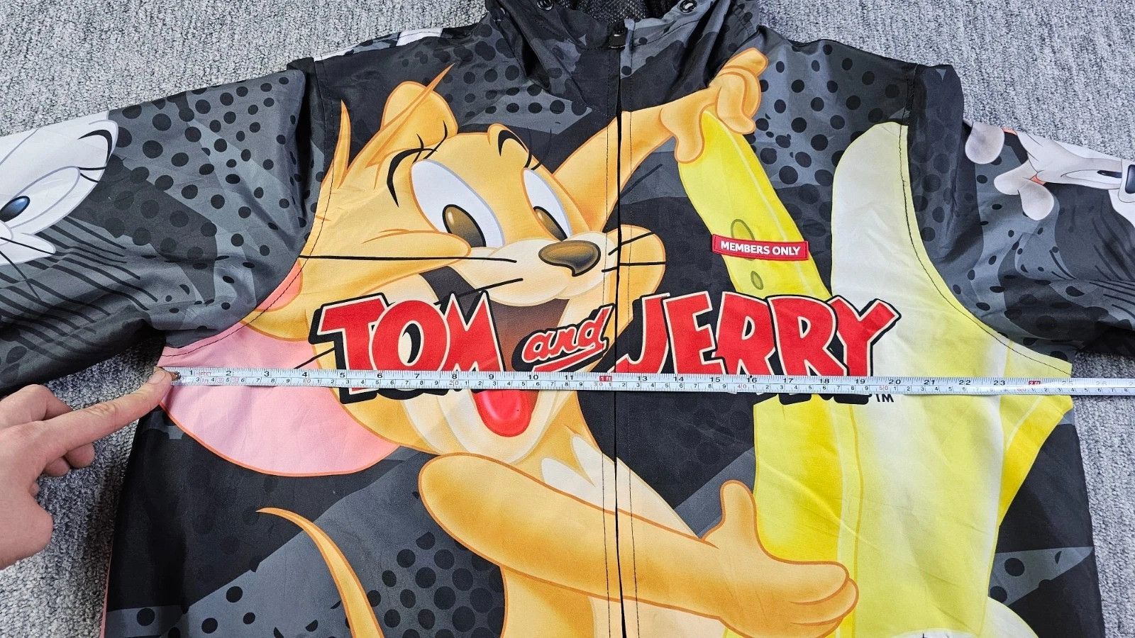 Members Only Members Only Tom & Jerry Jacket XL AOP 90s Y2K Retro Size US L / EU 52-54 / 3 - 17 Thumbnail