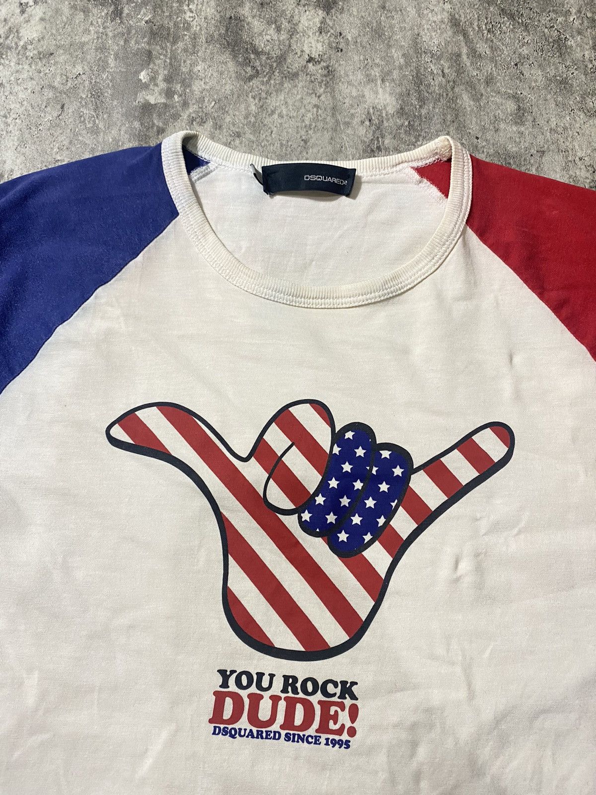 Dsquared2 × Vintage Dsquared Y2k Tshirt Size US L / EU 52-54 / 3 - 2 Thumbnail