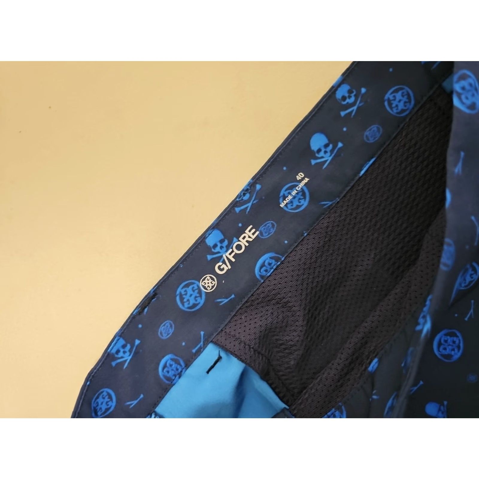 G/FORE G/Fore Shorts Blue Mens Size 40 Skulls Print Golf Size US 40 / EU 56 - 6 Thumbnail