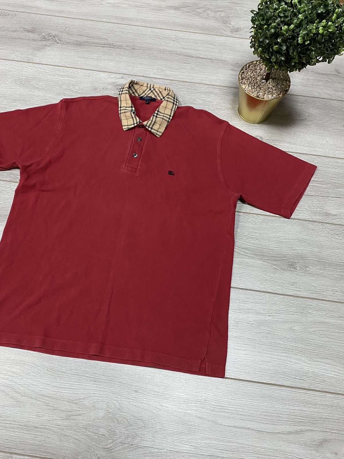 Burberry Burberry nova check vintage polo buttons shirt Size US L / EU 52-54 / 3 - 6 Thumbnail
