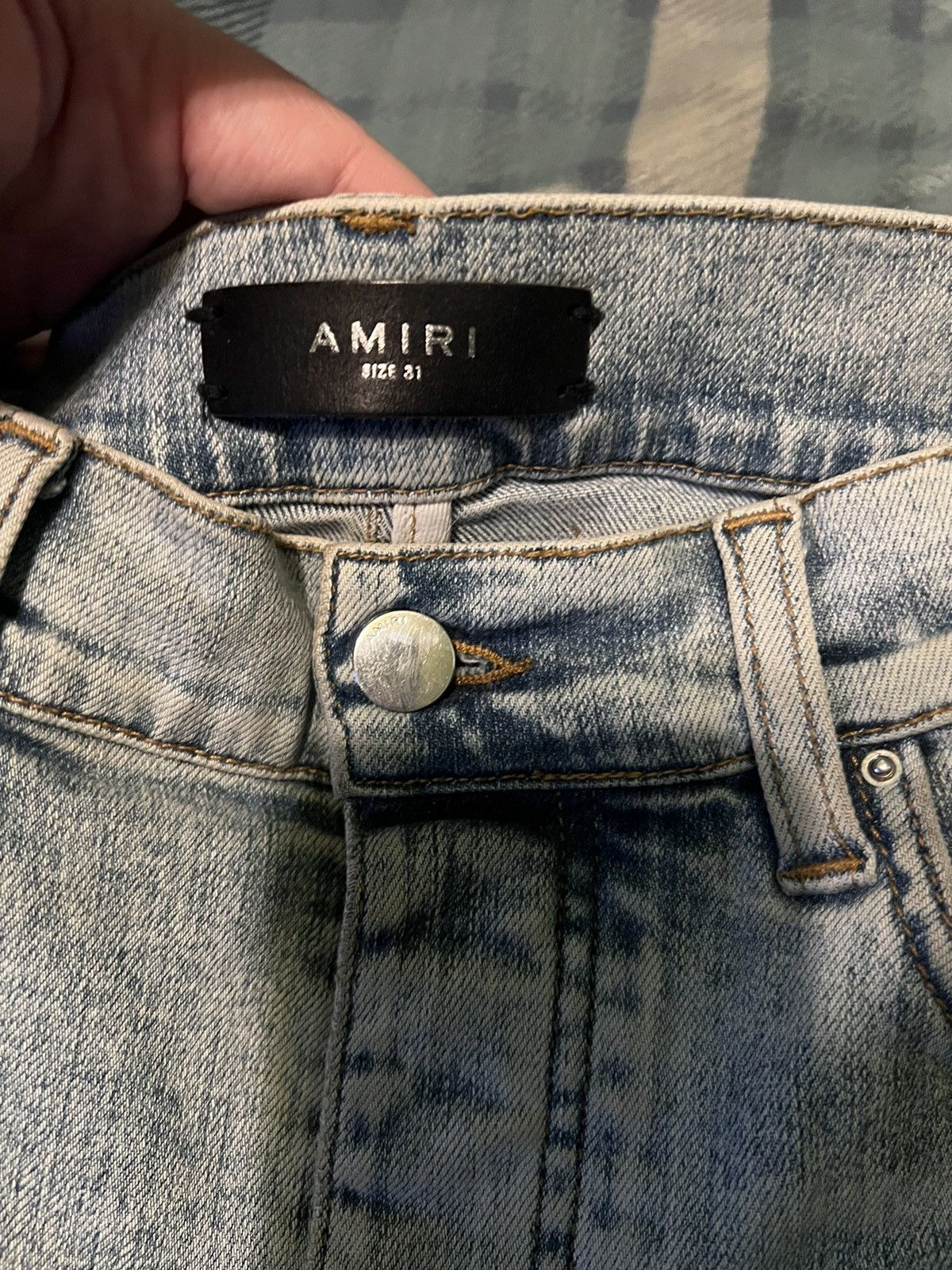 Amiri Amiri MX1 iridescent jeans size 31 Size US 31 - 3 Thumbnail