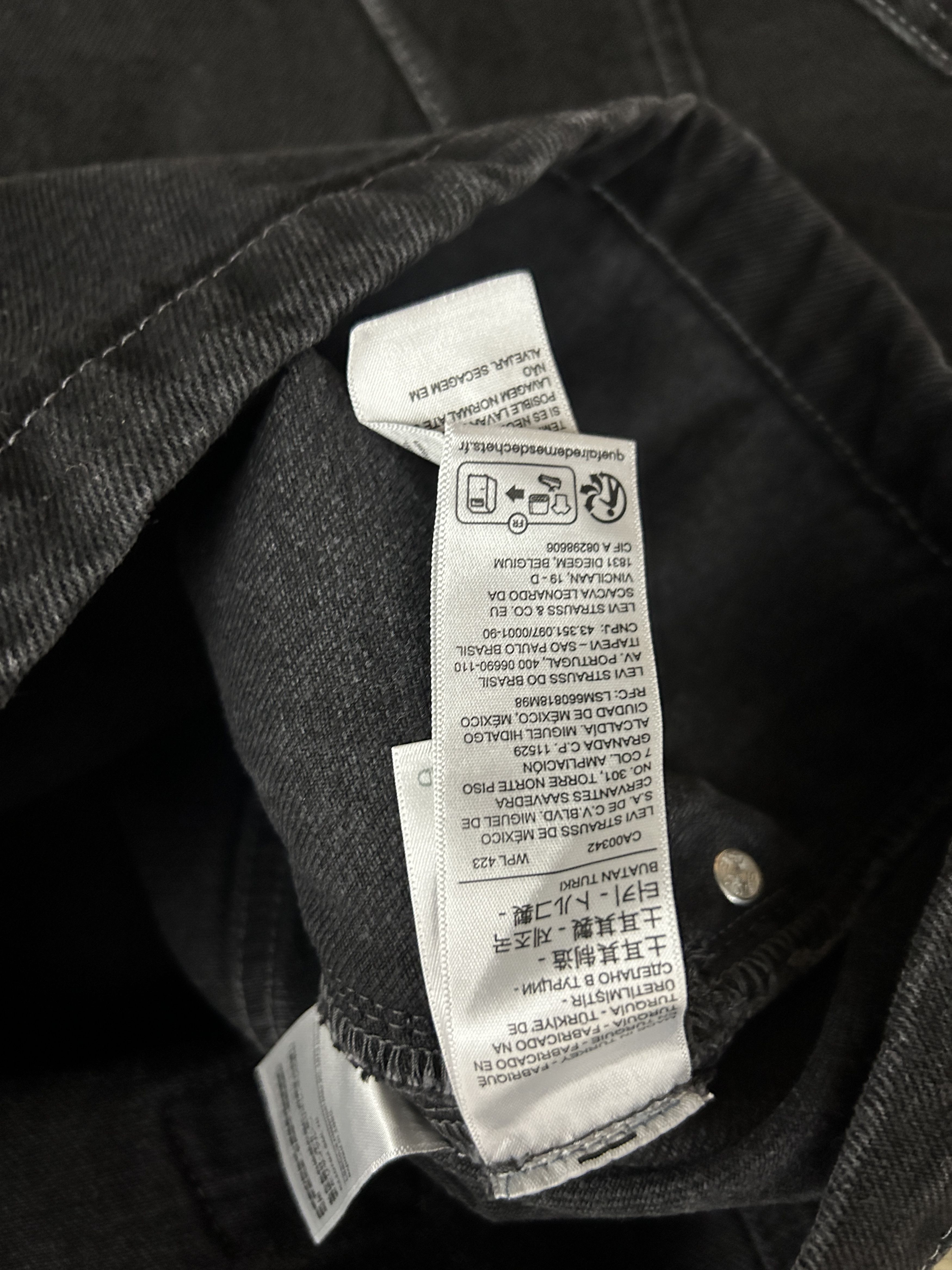 Kiko Kostadinov × Levi's Levi's Articulate Darted Jacket – Black Denim Size US M / EU 48-50 / 2 - 8 Thumbnail