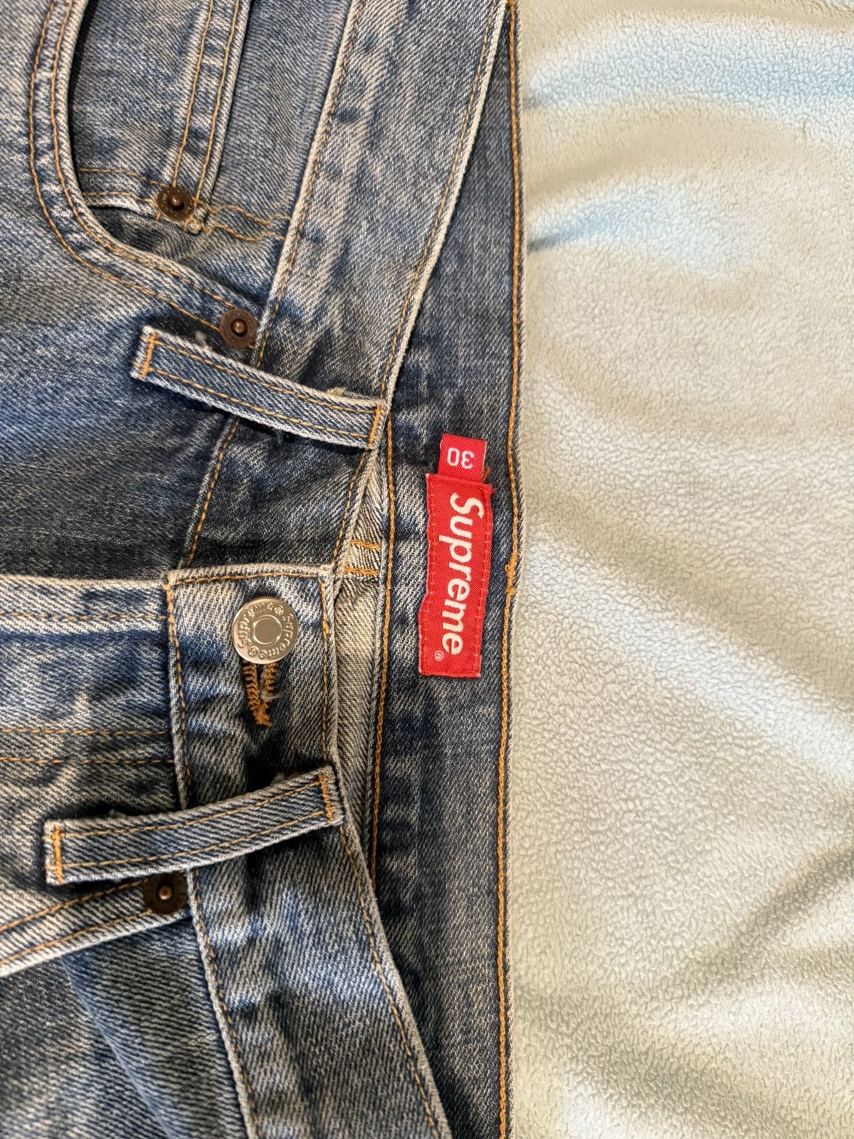 Supreme Supreme slim fit button fly jeans Size US 30 / EU 46 - 3 Thumbnail