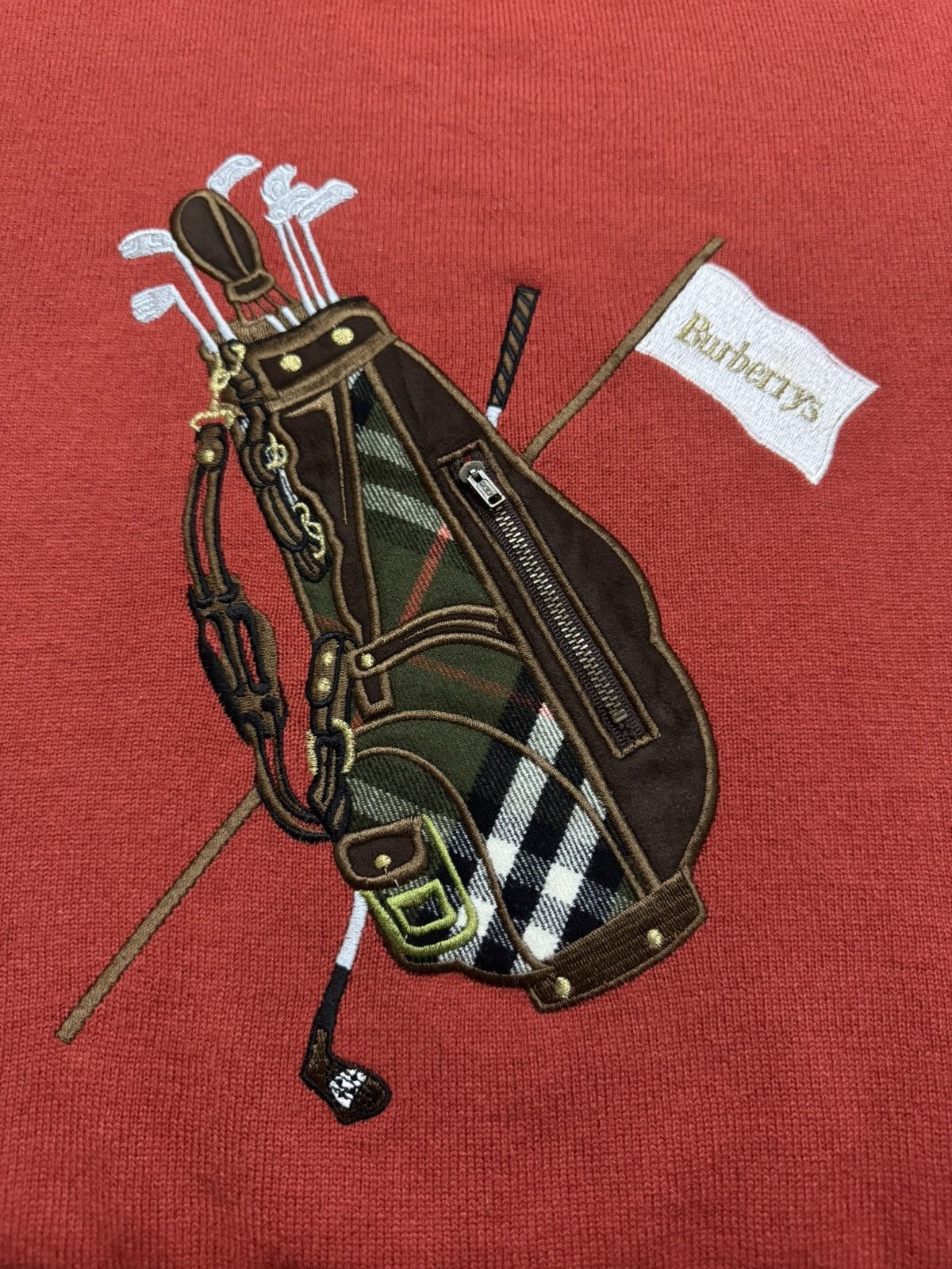 Burberry Vintage Burberrys’ Golf Embroidery Big Logo Size US M / EU 48-50 / 2 - 6 Thumbnail