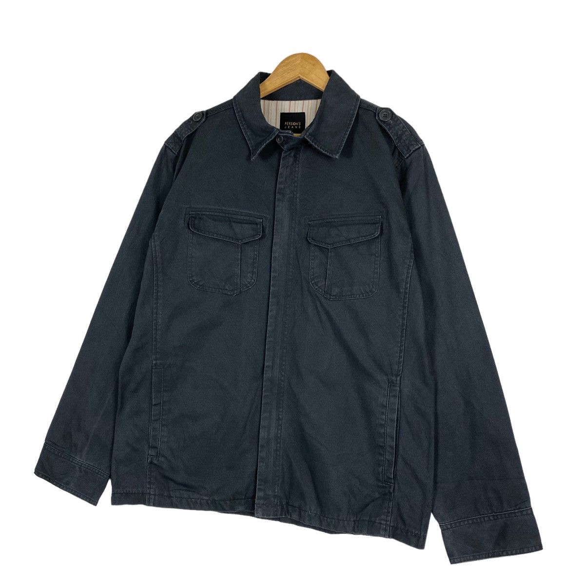 Japanese Brand Person Jeans Multipocket Jacket Size US M / EU 48-50 / 2 - 2 Thumbnail