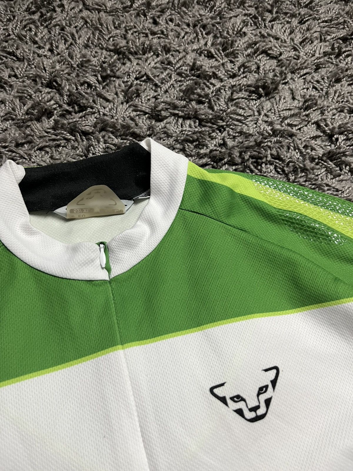 Vintage Dynafit Trail Ride Cycling Jersey White/Green Size L Size US L / EU 52-54 / 3 - 3 Thumbnail