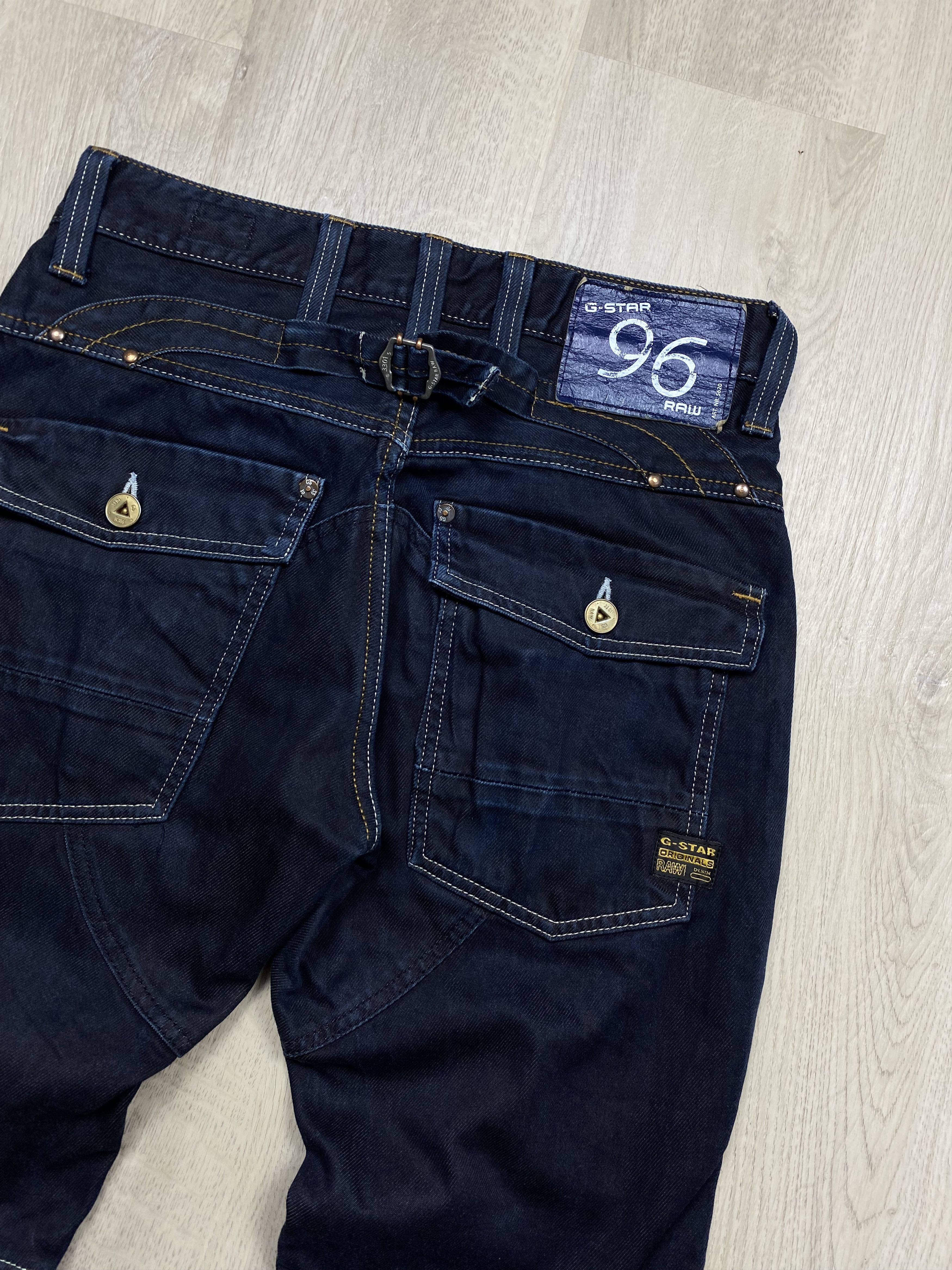 G-Star G Star Raw Vintage Denim Pants Jeans Double Knee Gstar Size US 30 / EU 46 - 8 Thumbnail