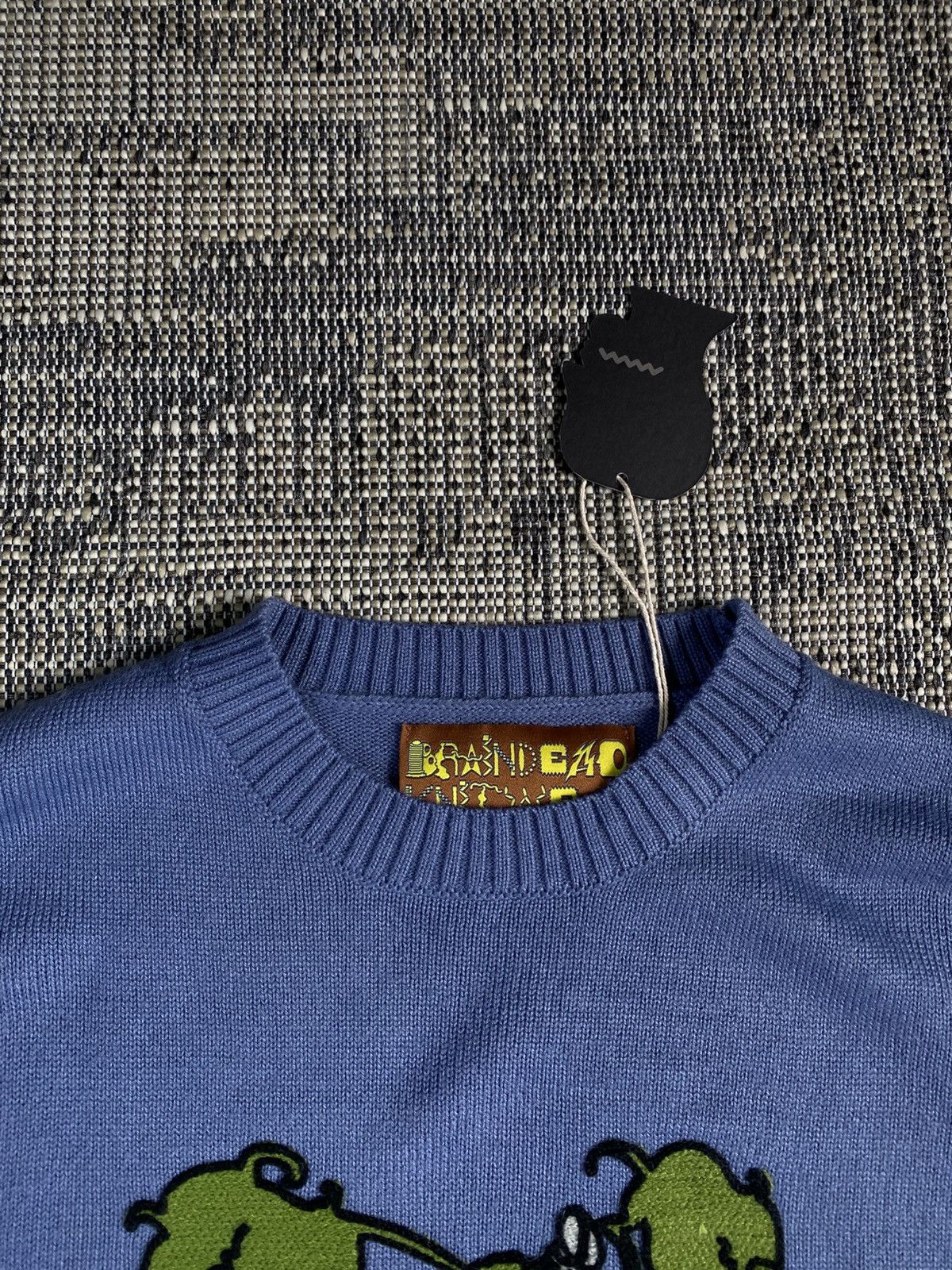 Brain Dead BRAIN DEAD CYBER BUNNY SWEATER-BLUE Size US M / EU 48-50 / 2 - 4 Thumbnail