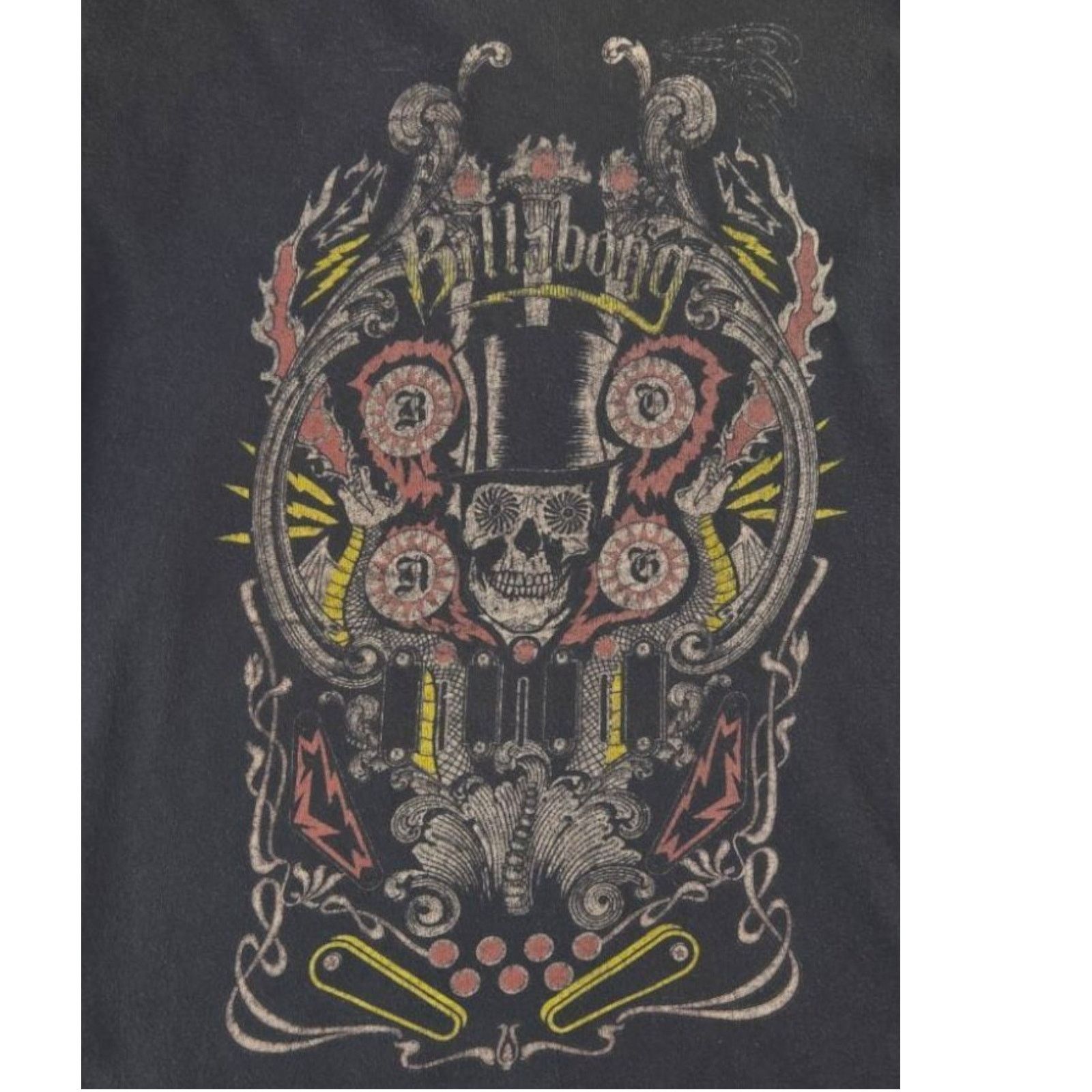 Billabong Billabong | Skeleton with Top Hat Pinball T-Shirt | Medium Size US M / EU 48-50 / 2 - 1 Thumbnail