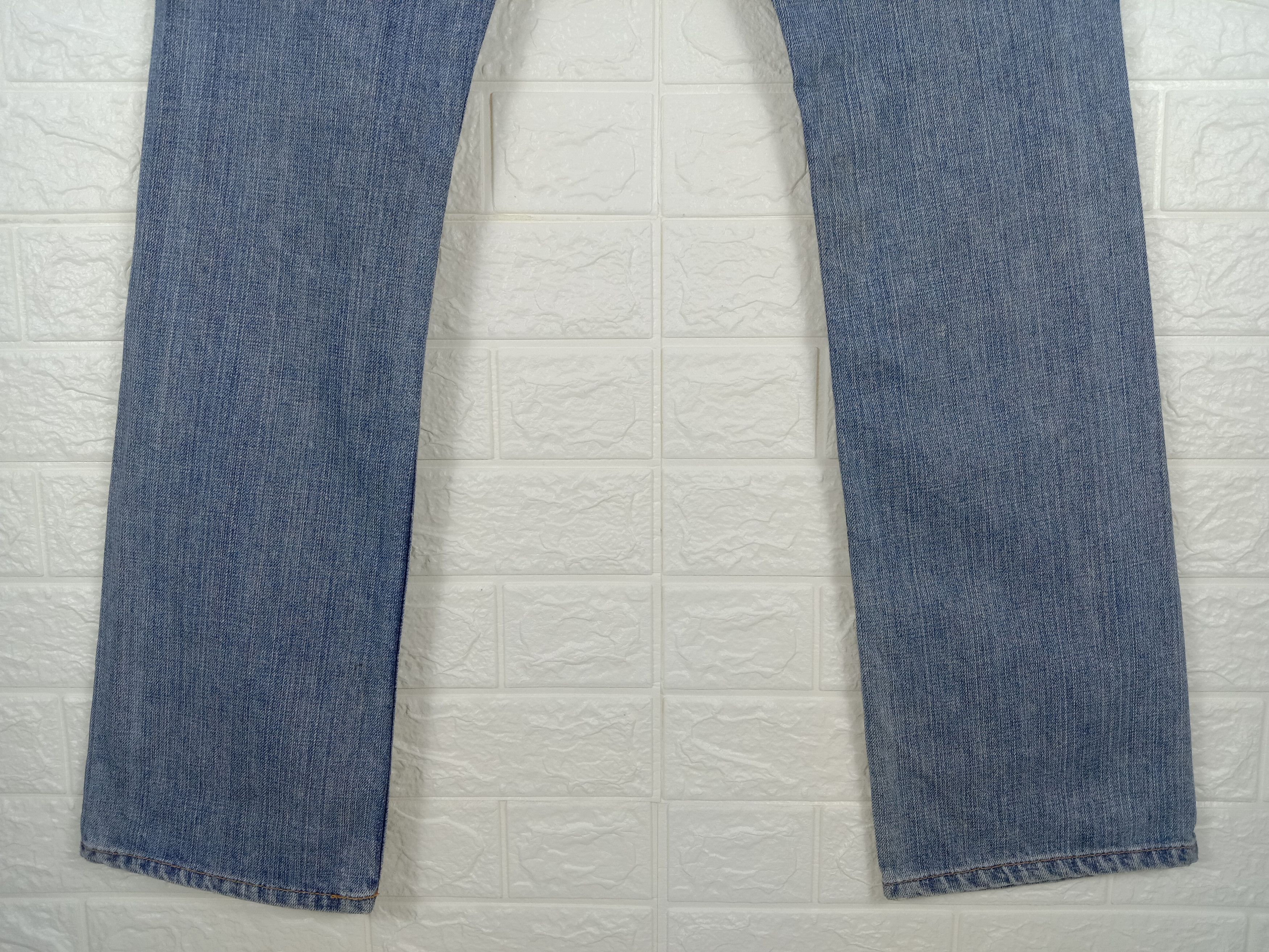 Levi's Vintage Levi's 527 Flare Jeans Blue Wash Denim Size 29" - 8 Thumbnail