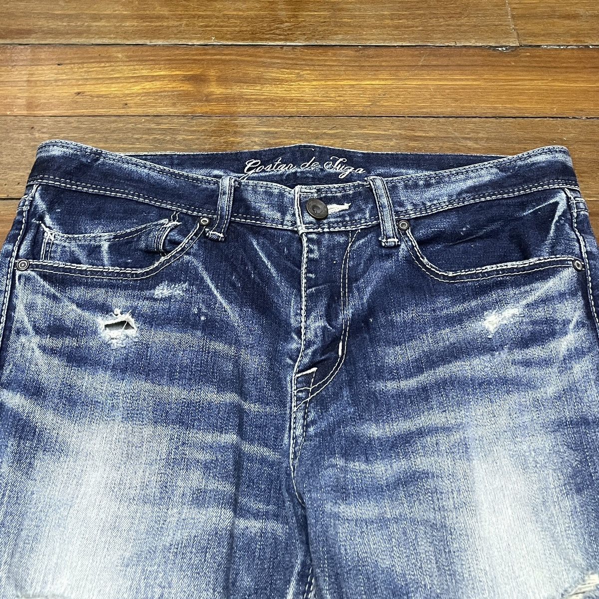 GOSTAR DE FUGA × Japanese Brand Very Rare Vintage Japanese Brand Gostar De Fuga Jeans 2000s Size US 31 - 3 Thumbnail
