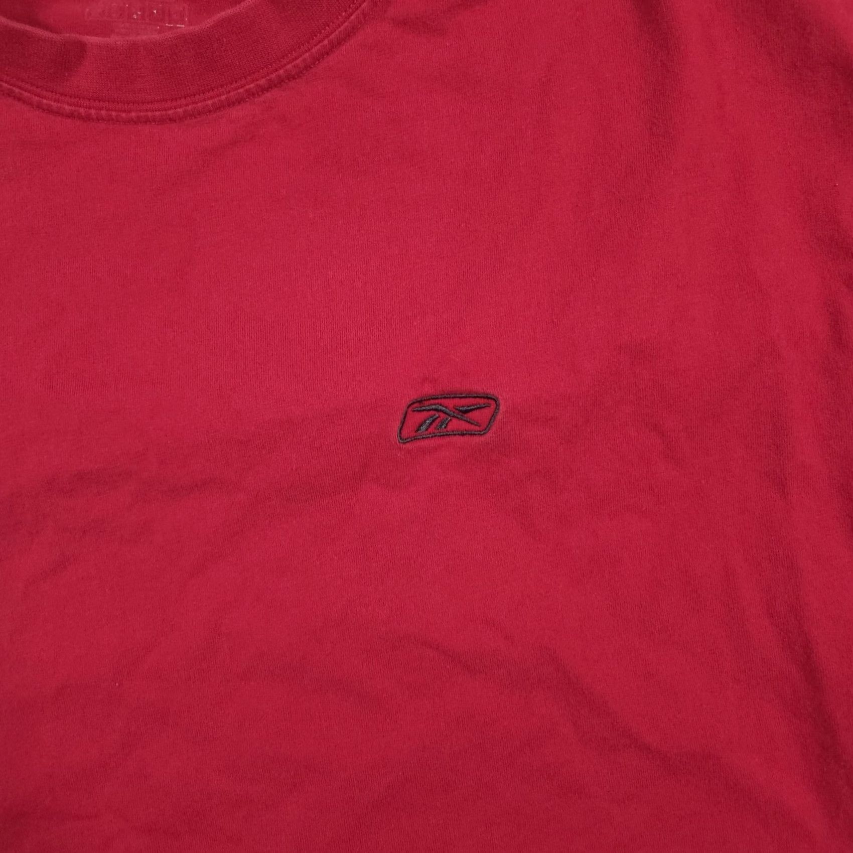 Reebok Reebok Shirt Mens Large Red Embroidered Logo Athletic Tee Crewneck Casual Size US L / EU 52-54 / 3 - 4 Thumbnail