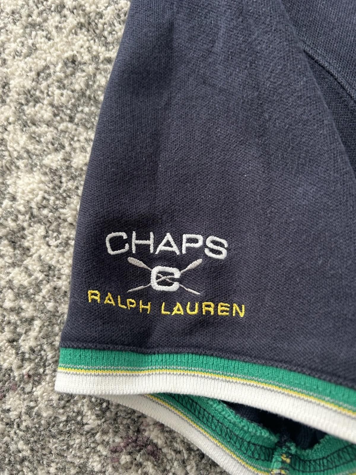 Chaps Ralph Lauren Chaps Ralph Lauren Men's Vintage V-Neck T-Shirt Size US L / EU 52-54 / 3 - 5 Thumbnail