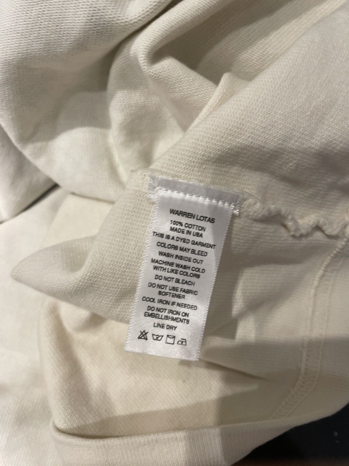 Warren Lotas Warren Lotas Cry Later Shirt Cream Large Size US L / EU 52-54 / 3 - 4 Thumbnail