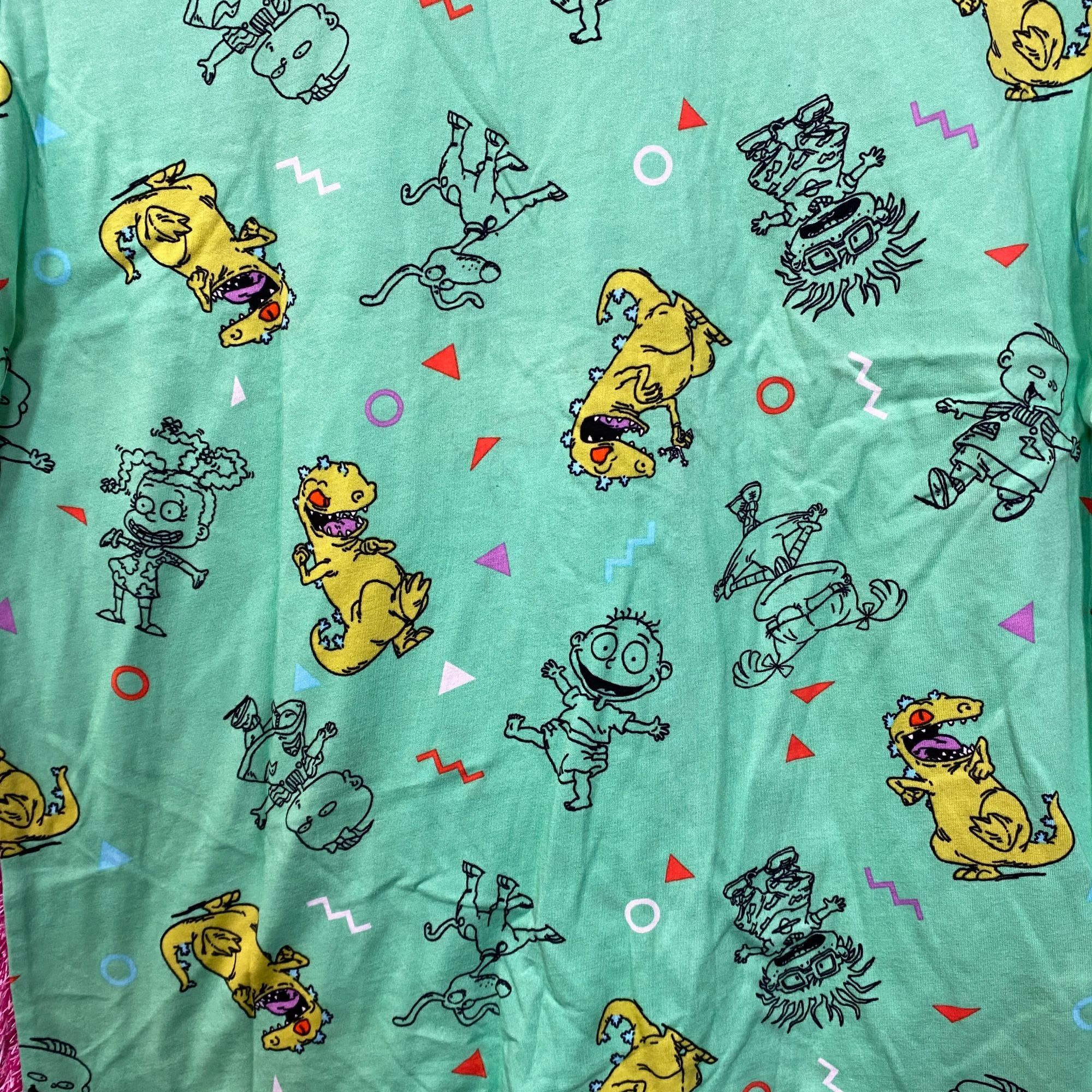 Nickelodeon Rugrats Reptar & Babies All Over Tshirt size medium Size US M / EU 48-50 / 2 - 2 Thumbnail