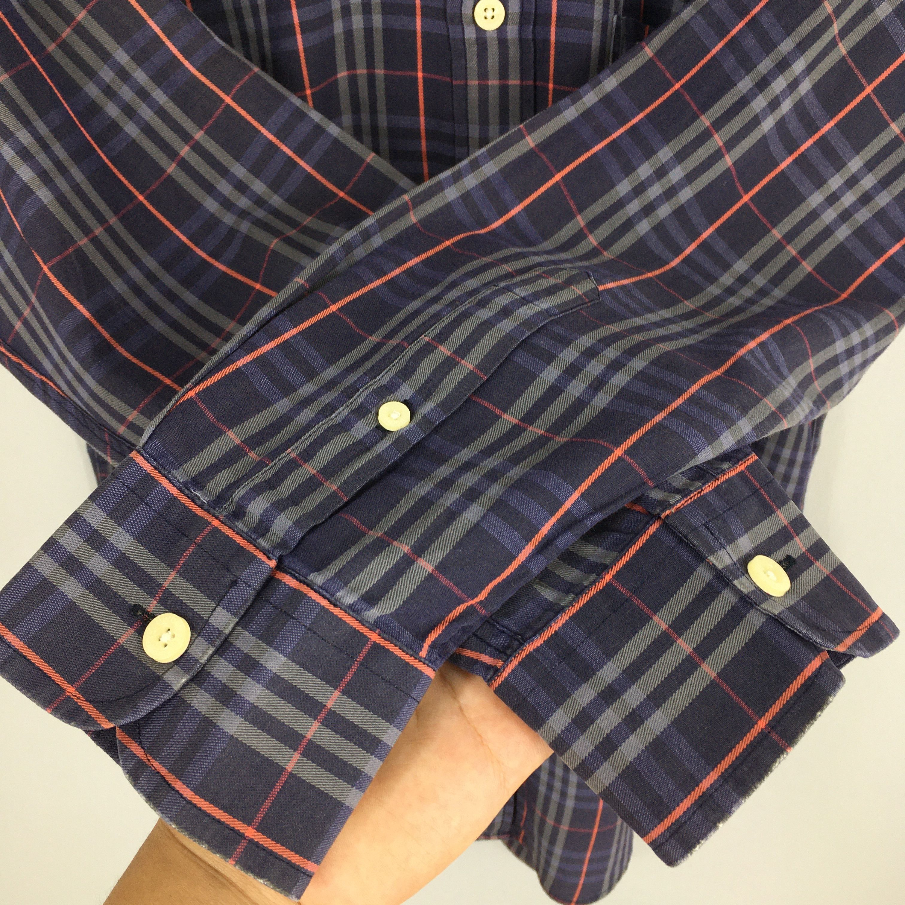 Burberry Vintage Burberrys Nova Check Shirt Small Size US S / EU 44-46 / 1 - 5 Thumbnail