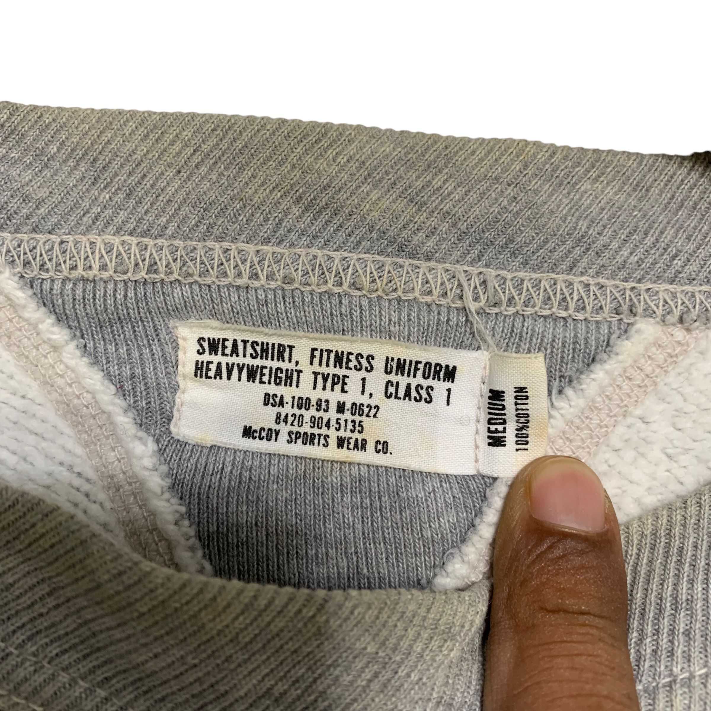 The Real McCoy's Vintage McCoy Sport Wear USAF Sweatshirt Size US M / EU 48-50 / 2 - 7 Thumbnail