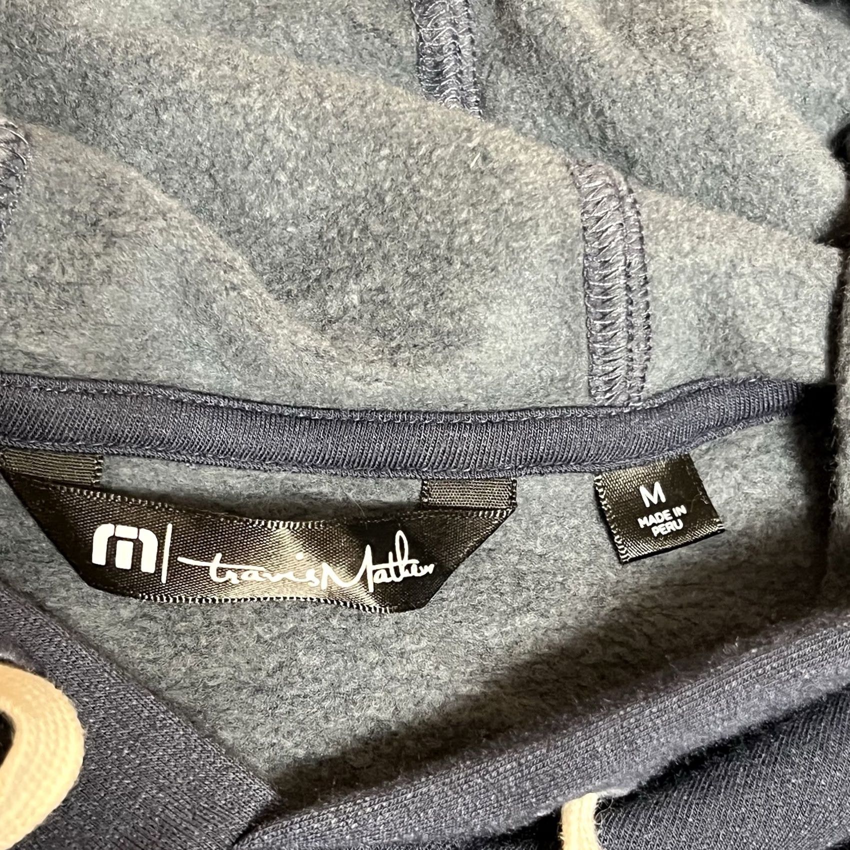 TravisMathew Travis Mathew Mens Hoodie Pullover Cloud Blue Golf Performance Size US M / EU 48-50 / 2 - 7 Thumbnail