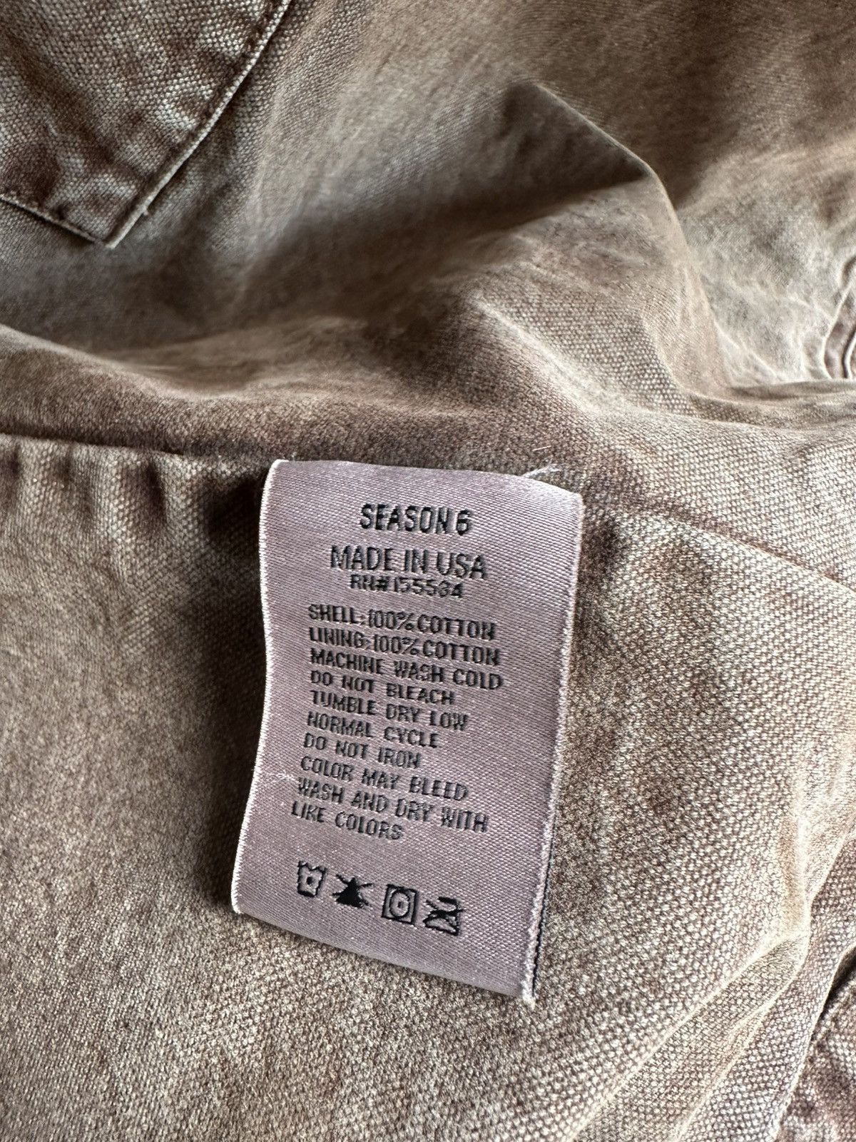 Yeezy Yeezy season 6 carpenter jacket Size US M / EU 48-50 / 2 - 3 Thumbnail