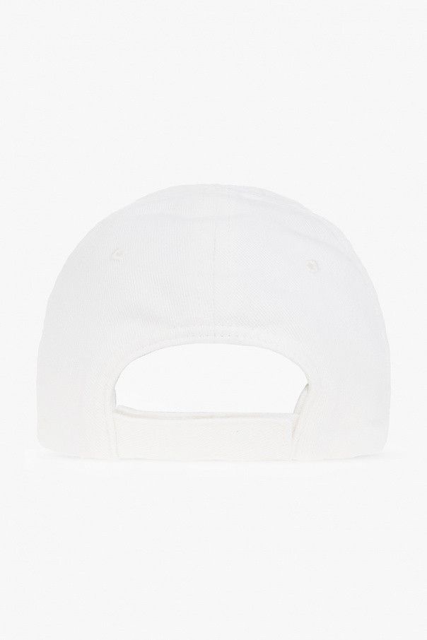 Balenciaga o1mt1gz1024 Size: M / Hat Pride Cap in White/Black Size ONE SIZE - 3 Thumbnail