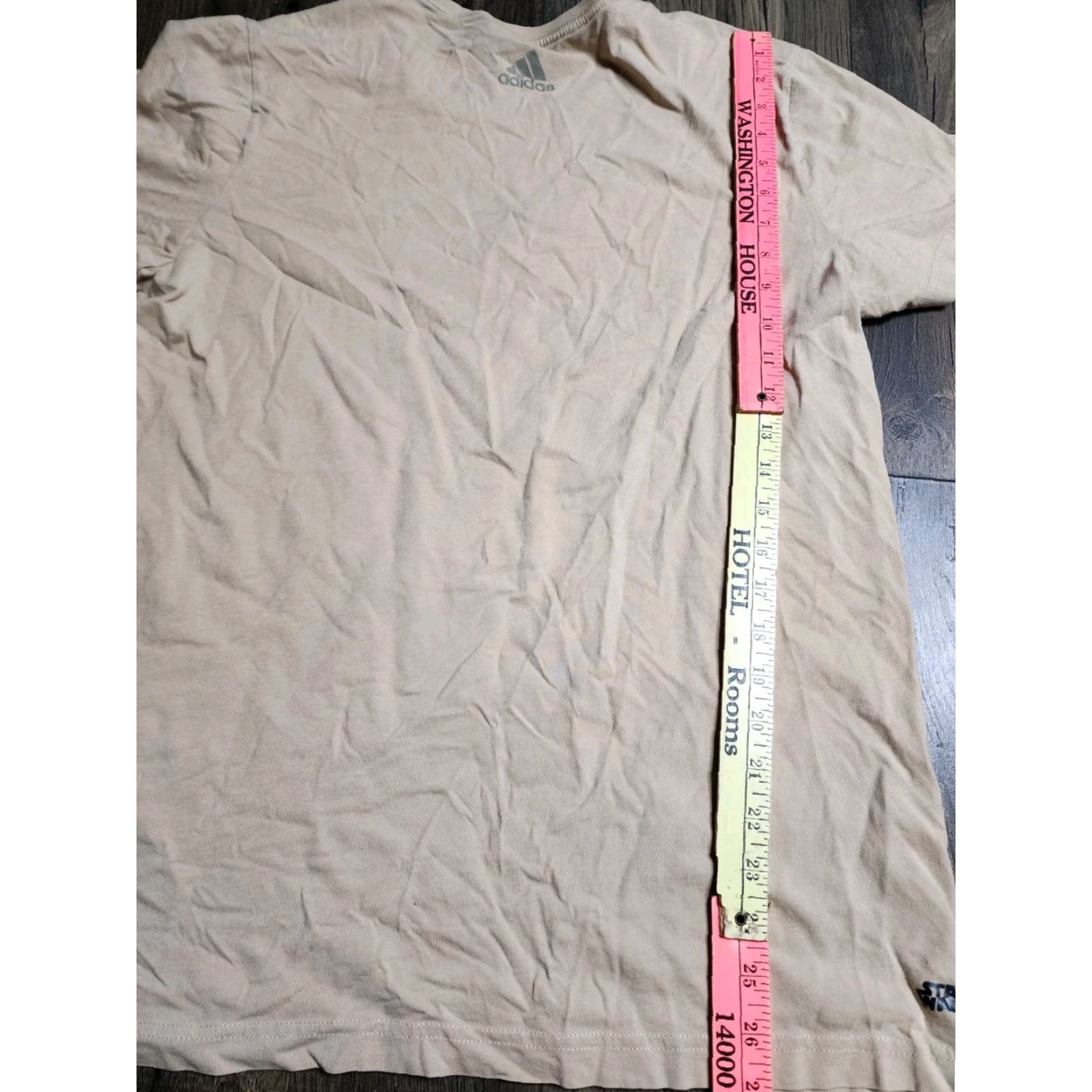 Adidas adidas Star Wars Stormtrooper T-Shirt Beige Adult Large Short Sleeve Activewear Mens Size US L / EU 52-54 / 3 - 2 Thumbnail