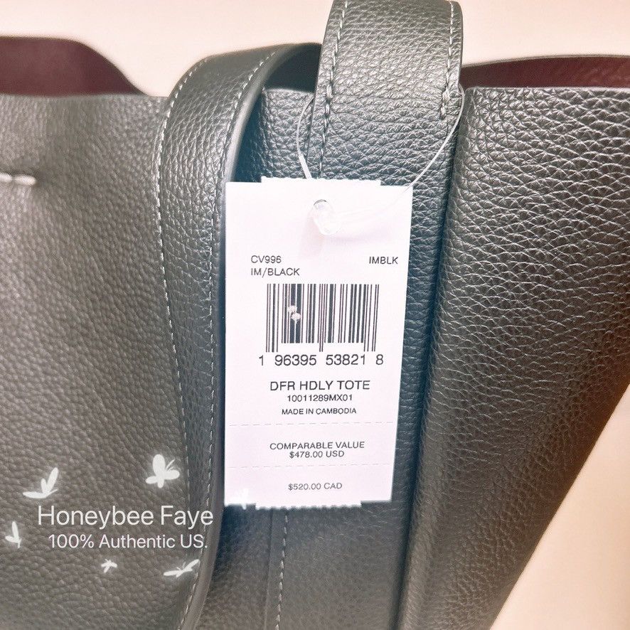Coach Hadley Tote Bag CV996 Size ONE SIZE - 4 Thumbnail