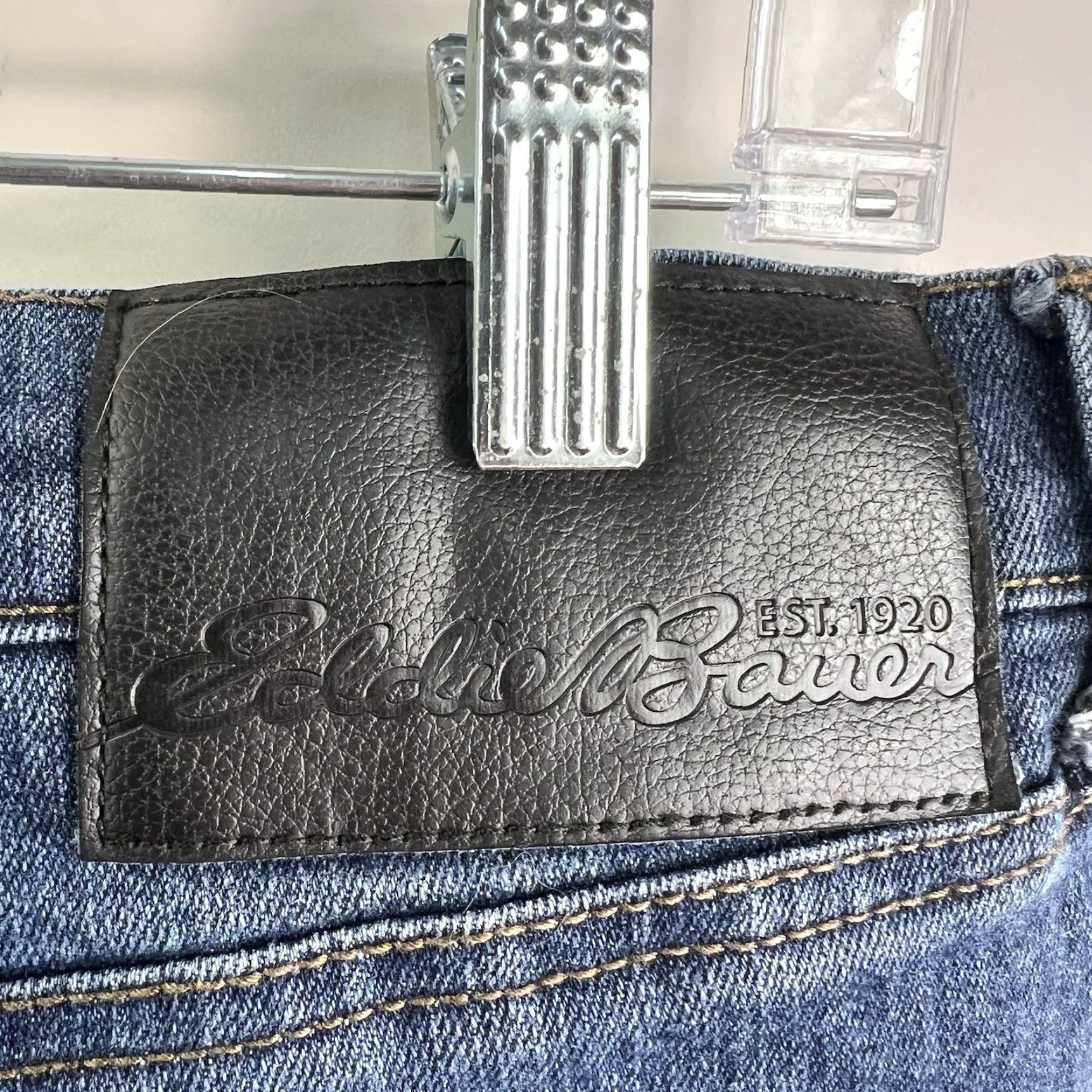 Eddie Bauer Eddie Bauer Lined Straight Denim Jeans Mens SZ 32 Blue Size US 32 / EU 48 - 6 Thumbnail