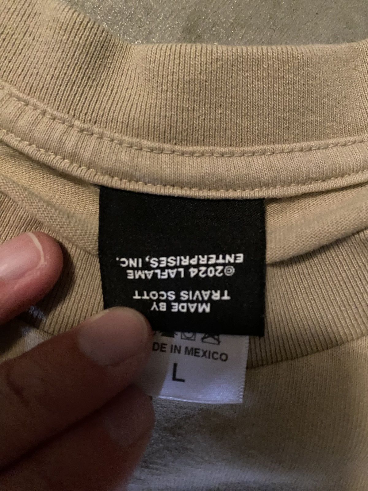 Travis Scott Travis Scott Cactus Jack Tee Size US L / EU 52-54 / 3 - 4 Thumbnail