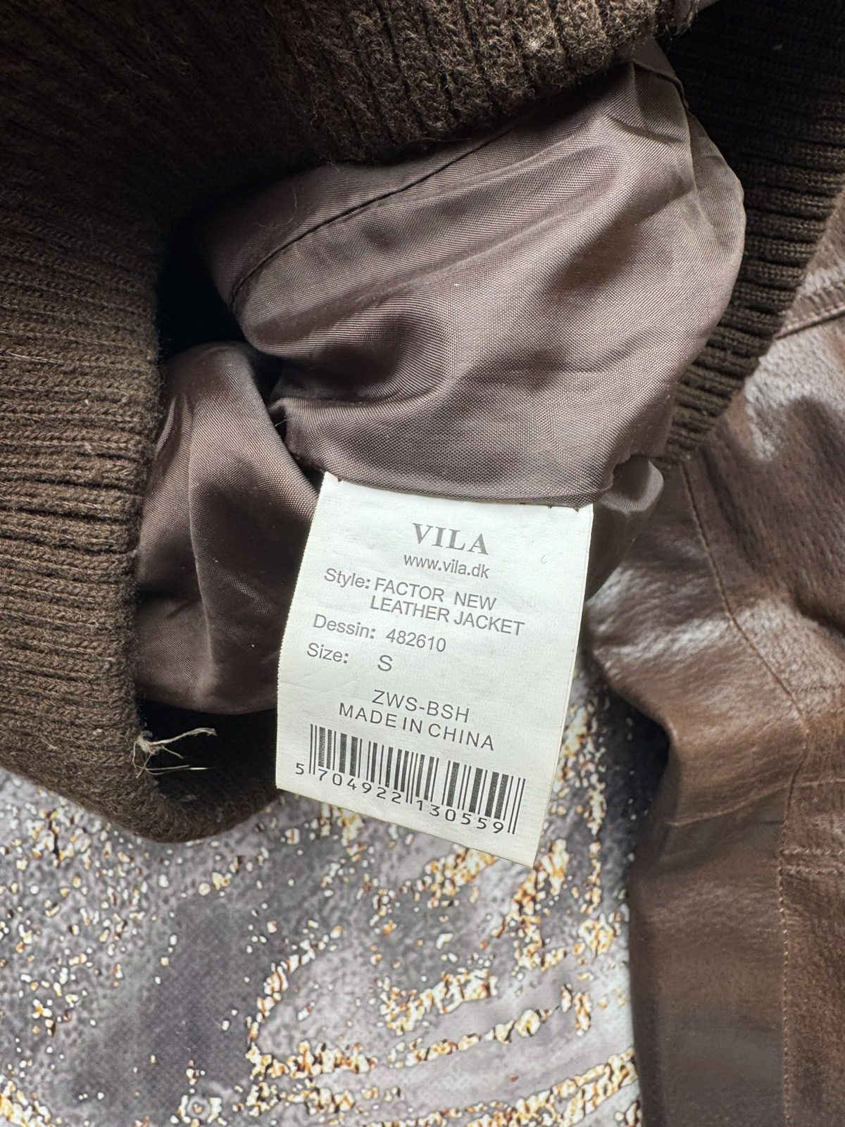 Genuine Leather Vintage Leather Bomber Jacket Size S / US 4 / IT 40 - 7 Thumbnail