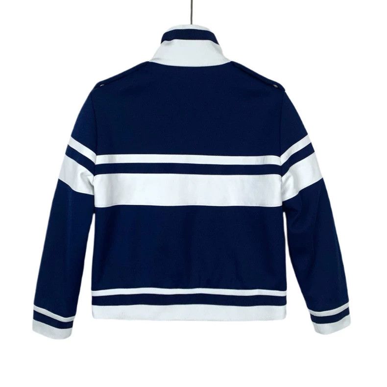 Gucci Gucci Double G embroidered stand-up collar blue and white s Size US XXS / EU 40 - 2 Thumbnail