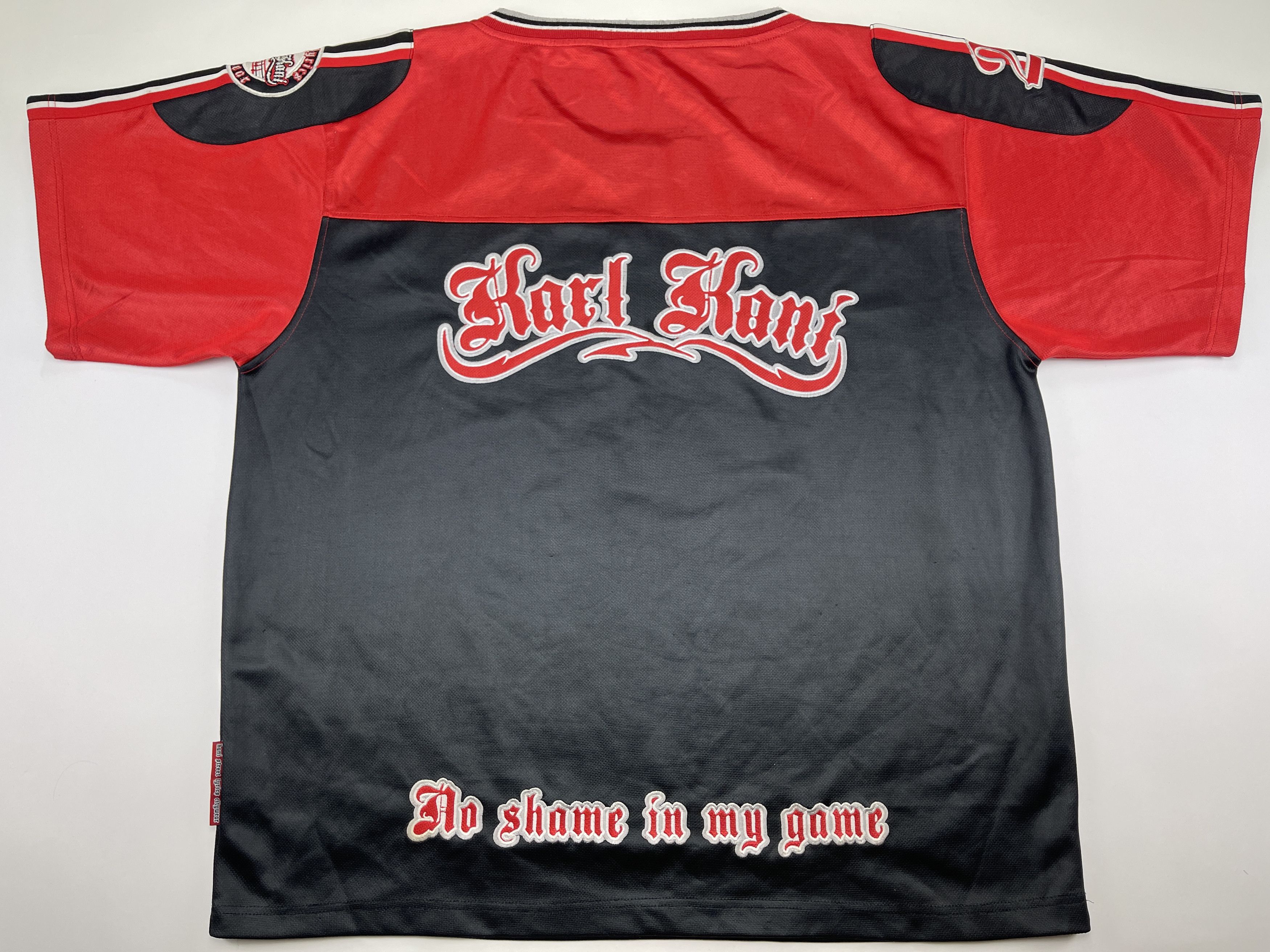 Karl Kani Karl Kani t-shirt, No Shame in My Game vintage 90s 1990s XXL Size US XXL / EU 58 / 5 - 1 Thumbnail