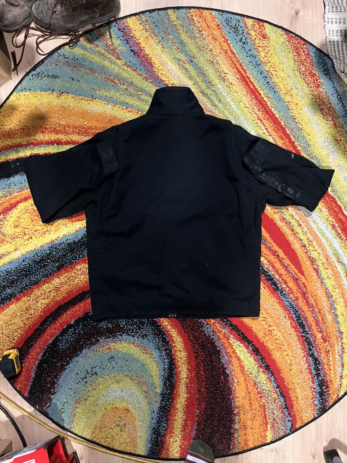 Carhartt Carhartt Jacket Workwear Large Black Insulated Distressed Size US L / EU 52-54 / 3 - 2 Thumbnail
