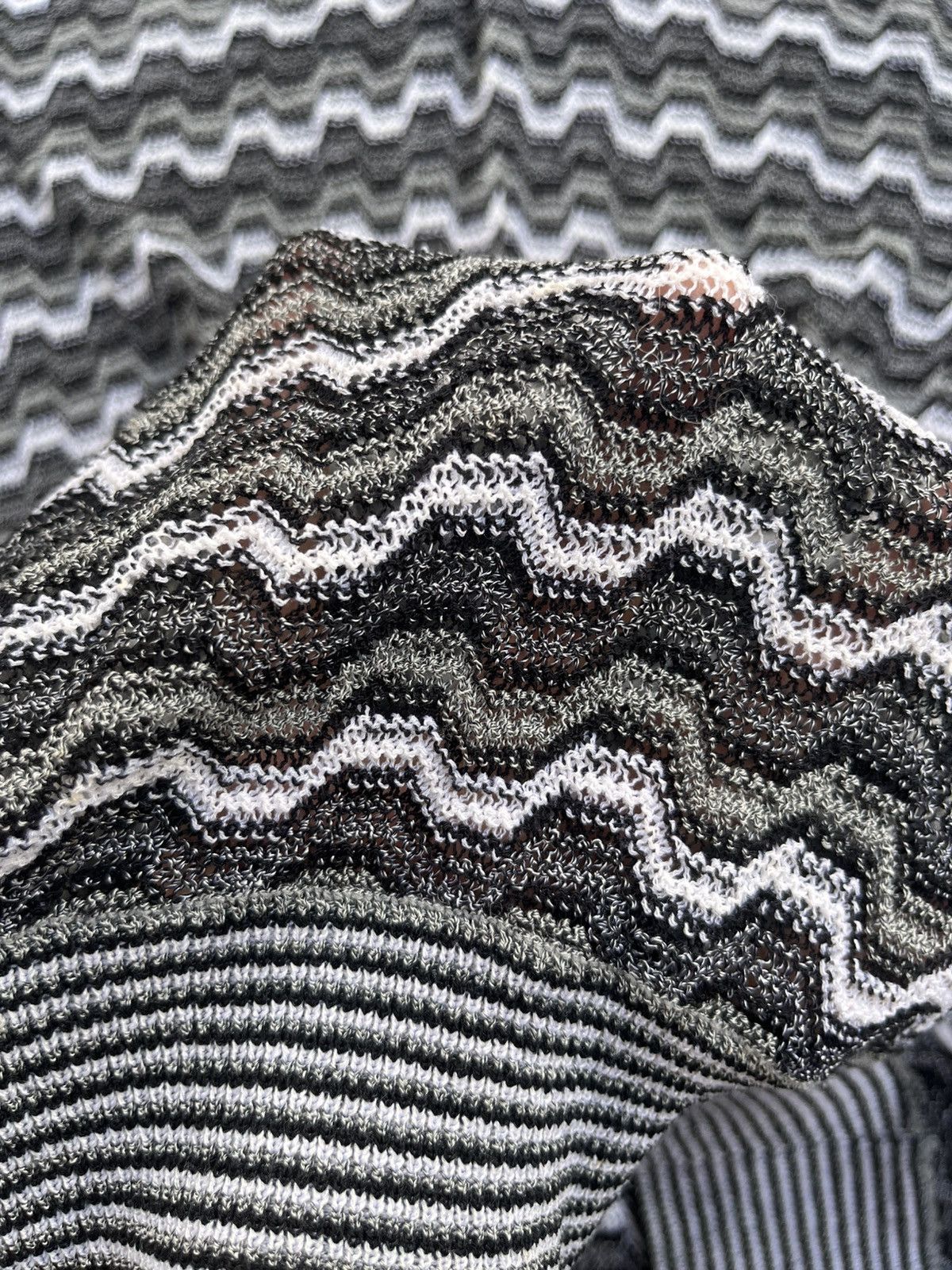 Japanese Brand × Missoni × Vintage TANNOY SPORT FISHNET POLOSHIRT Size US S / EU 44-46 / 1 - 6 Thumbnail