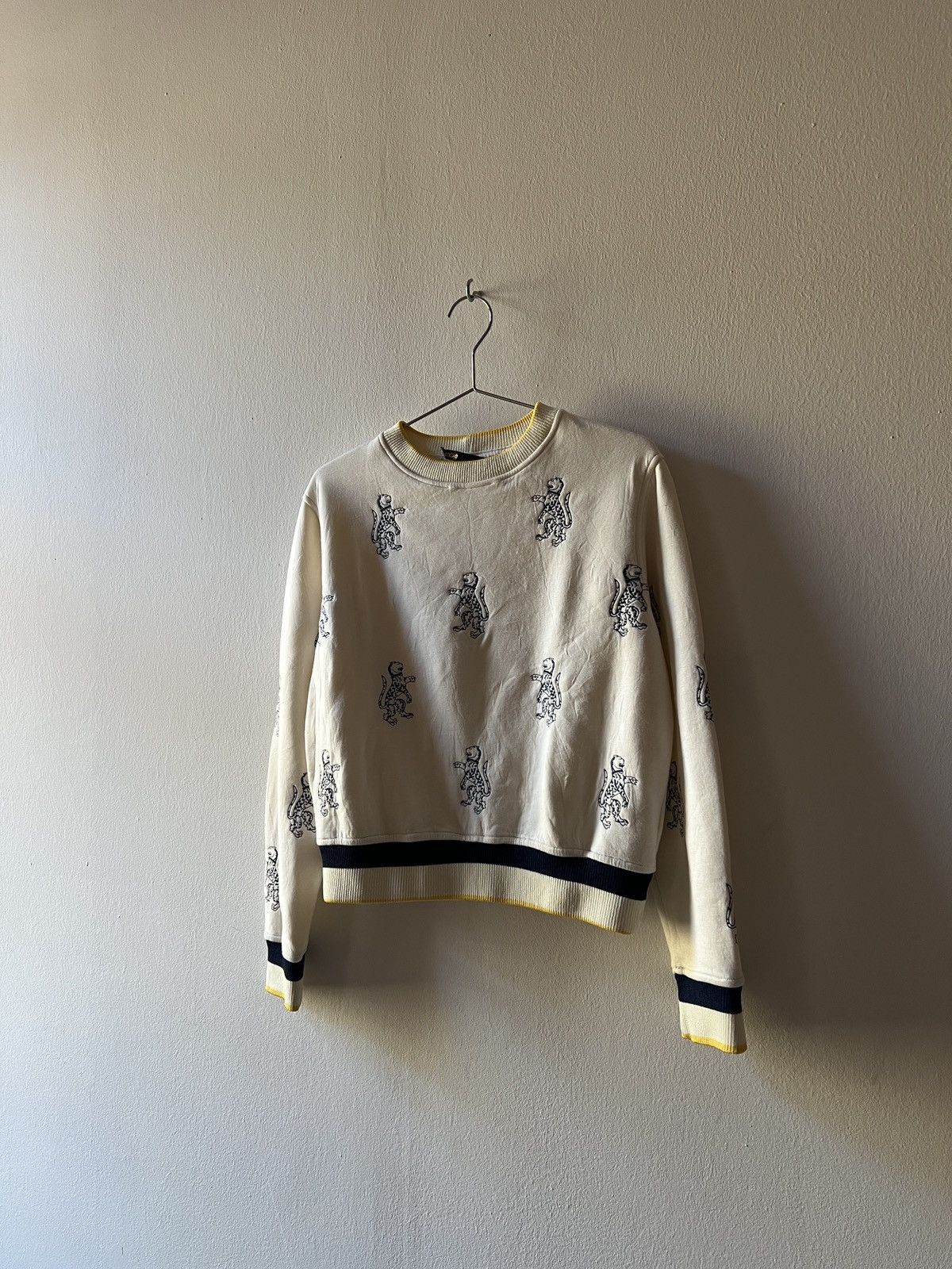 Maje Maje Leopard Sweatshirt Jumper Size M / US 6-8 / IT 42-44 - 5 Thumbnail
