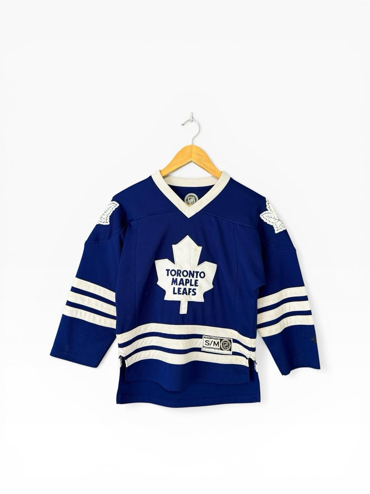 Reebok Toronto Maple Leafs Jersey S/M NHL Boys Size ONE SIZE - 1 Thumbnail