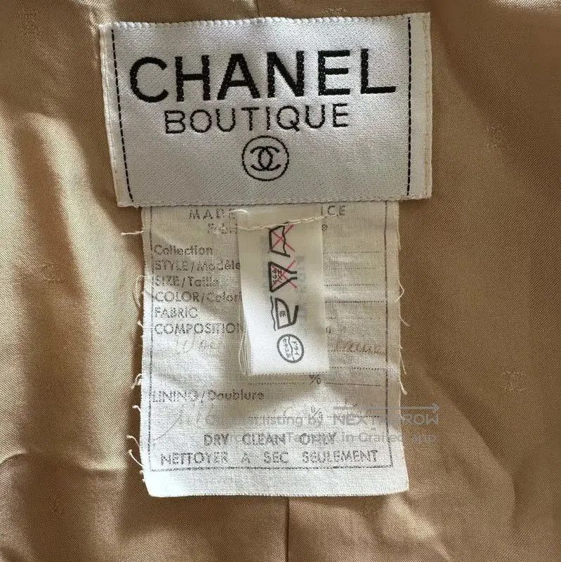 Chanel Chanel Beige Wool Women's Jacket . Size L / US 10 / IT 46 - 5 Thumbnail