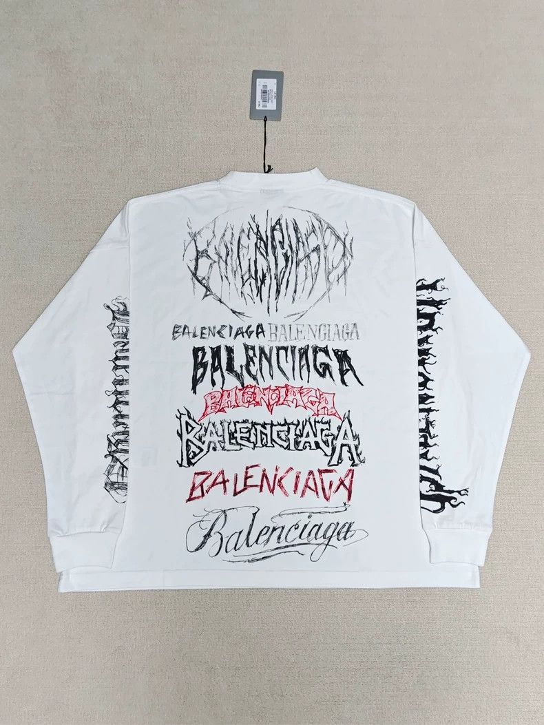 Balenciaga Balenciaga 24ss DIY mental the Yearofthe Loong opium graffi Size US S / EU 44-46 / 1 - 2 Thumbnail
