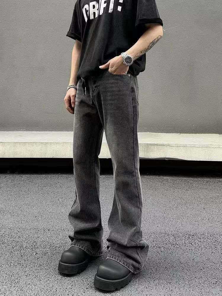 Japanese Brand × Jean High Street Washed Machete Micro Flare Jeans Size US 29 - 3 Thumbnail