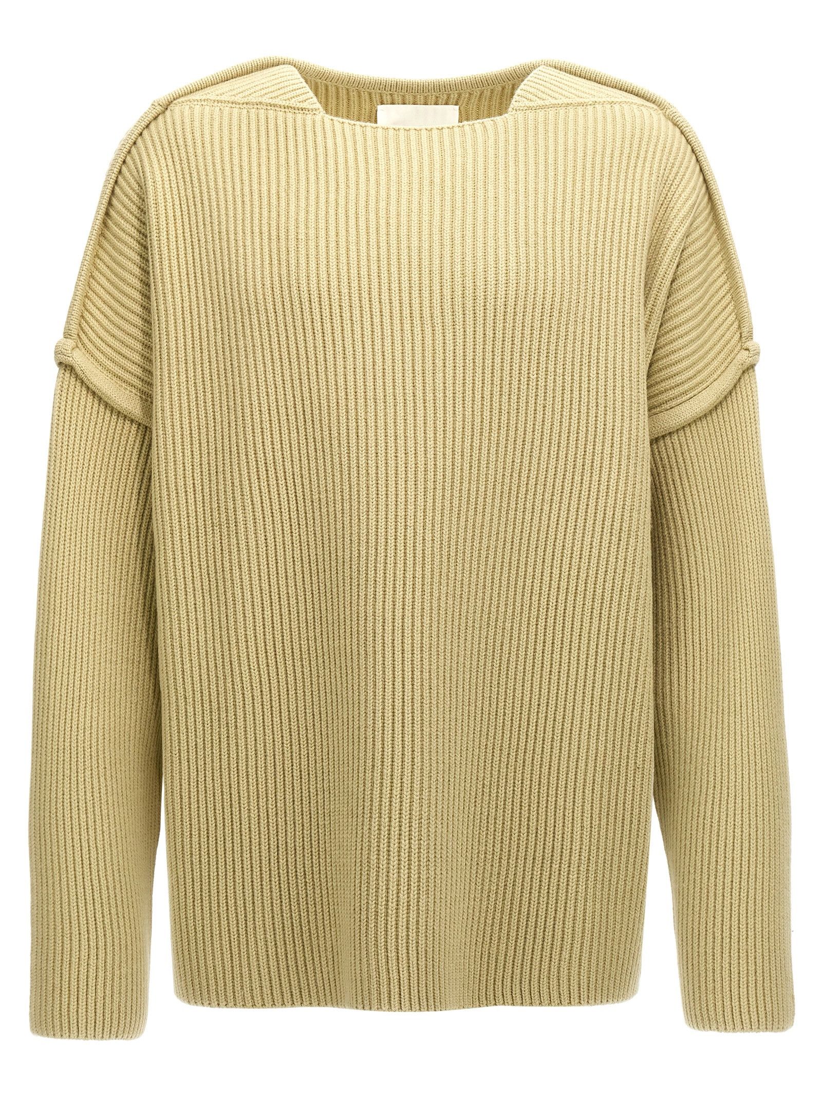 Jil Sander Geometric Neckline Sweater Size US S / EU 44-46 / 1 - 1 Thumbnail