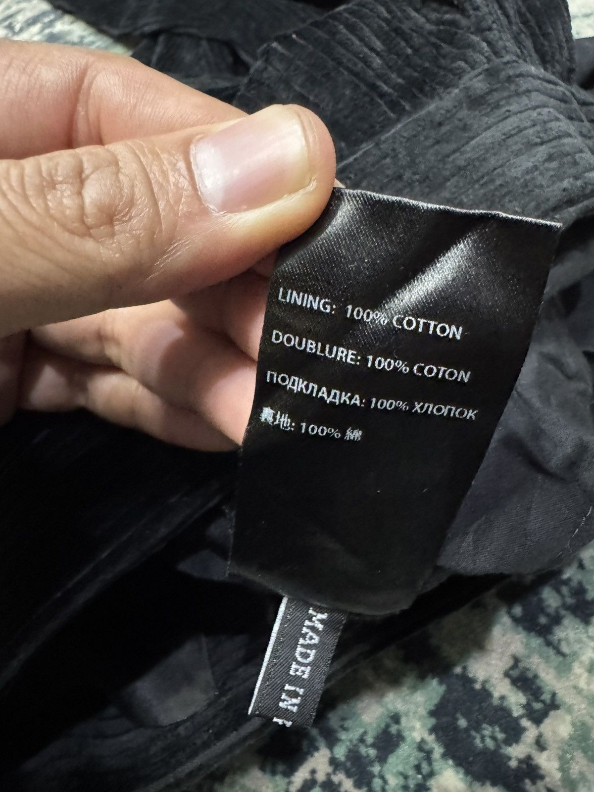 Haider Ackermann HAIDER ACKERMANN VELVET SUEDE PANTS SIZE 24 MANUAL Size 24" / US 00 / IT 34 - 8 Thumbnail