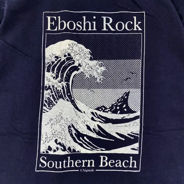 Vintage Vintage EBOSHI ROCK JAPAN Chigasaki Southern Beach Tee Shirt Size US M / EU 48-50 / 2 - 4 Thumbnail